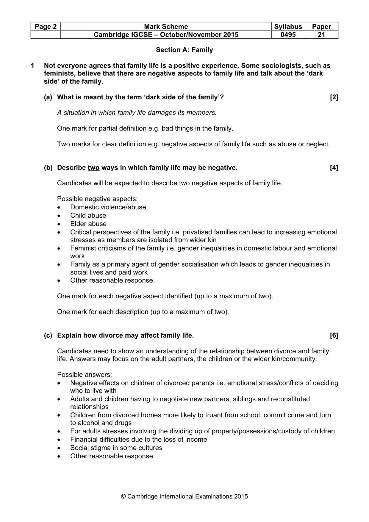 Mark scheme, page 2 of 17