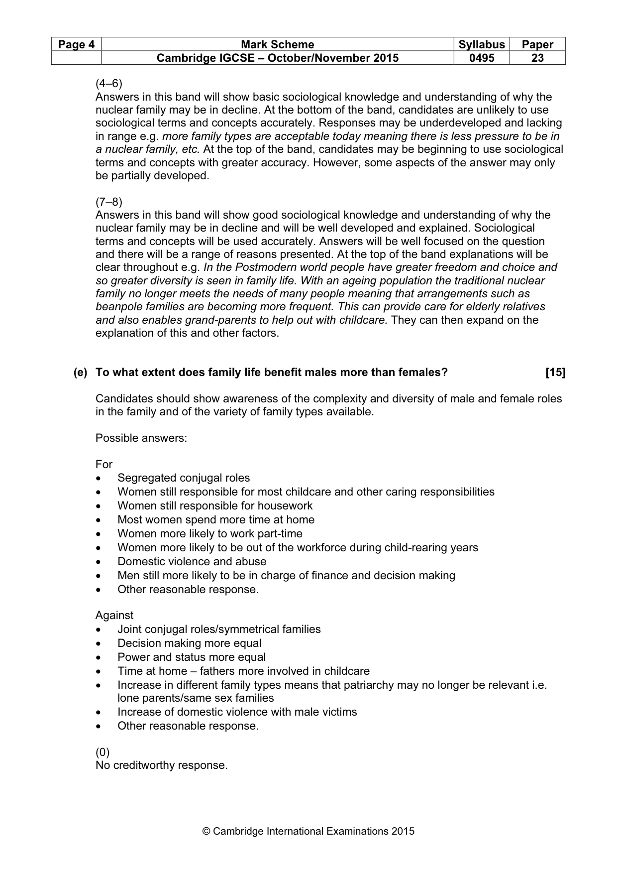 Mark scheme, page 4 of 17