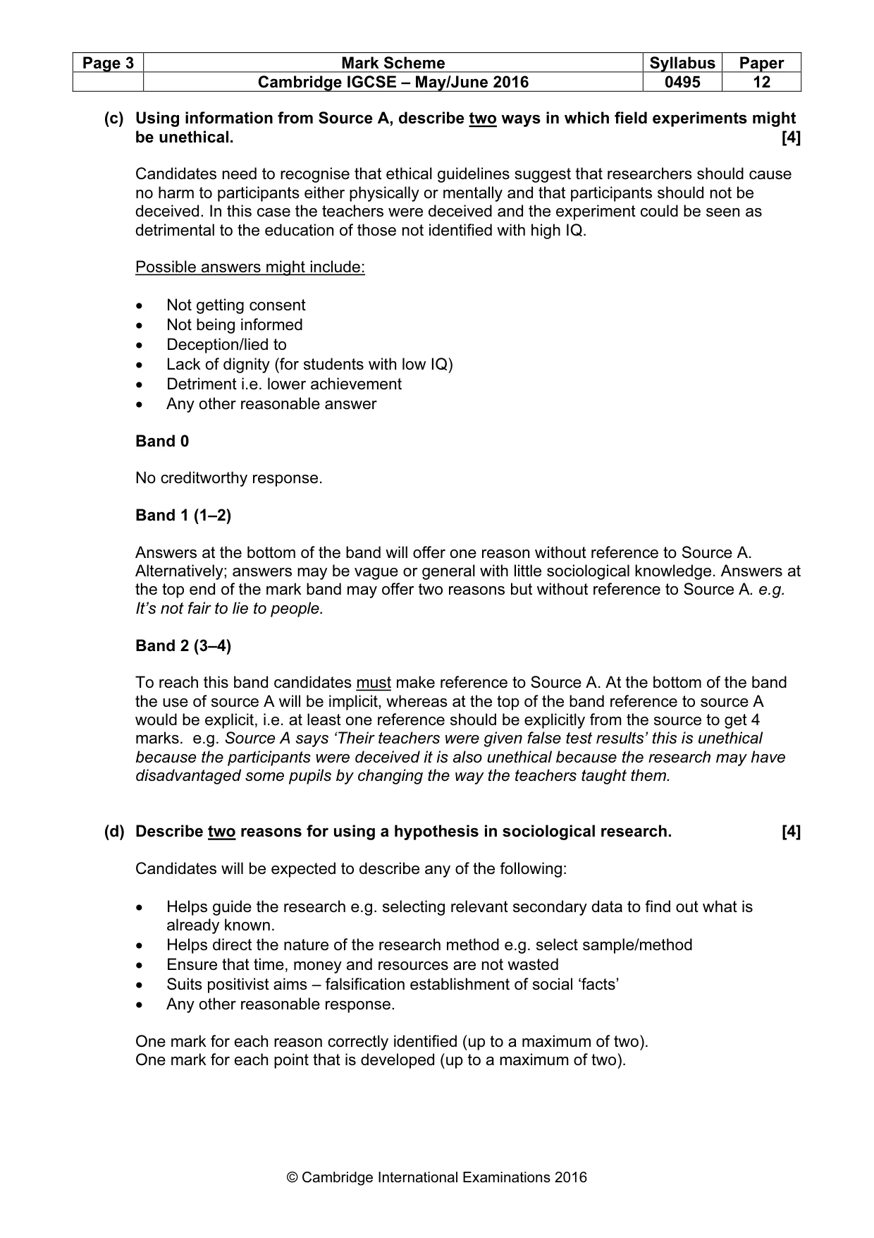 Mark scheme, page 3 of 17