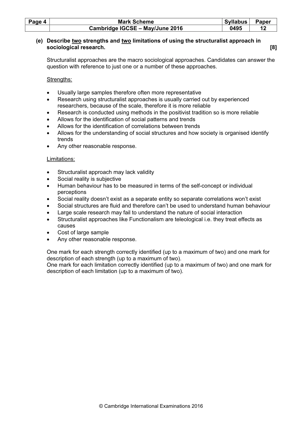 Mark scheme, page 4 of 17