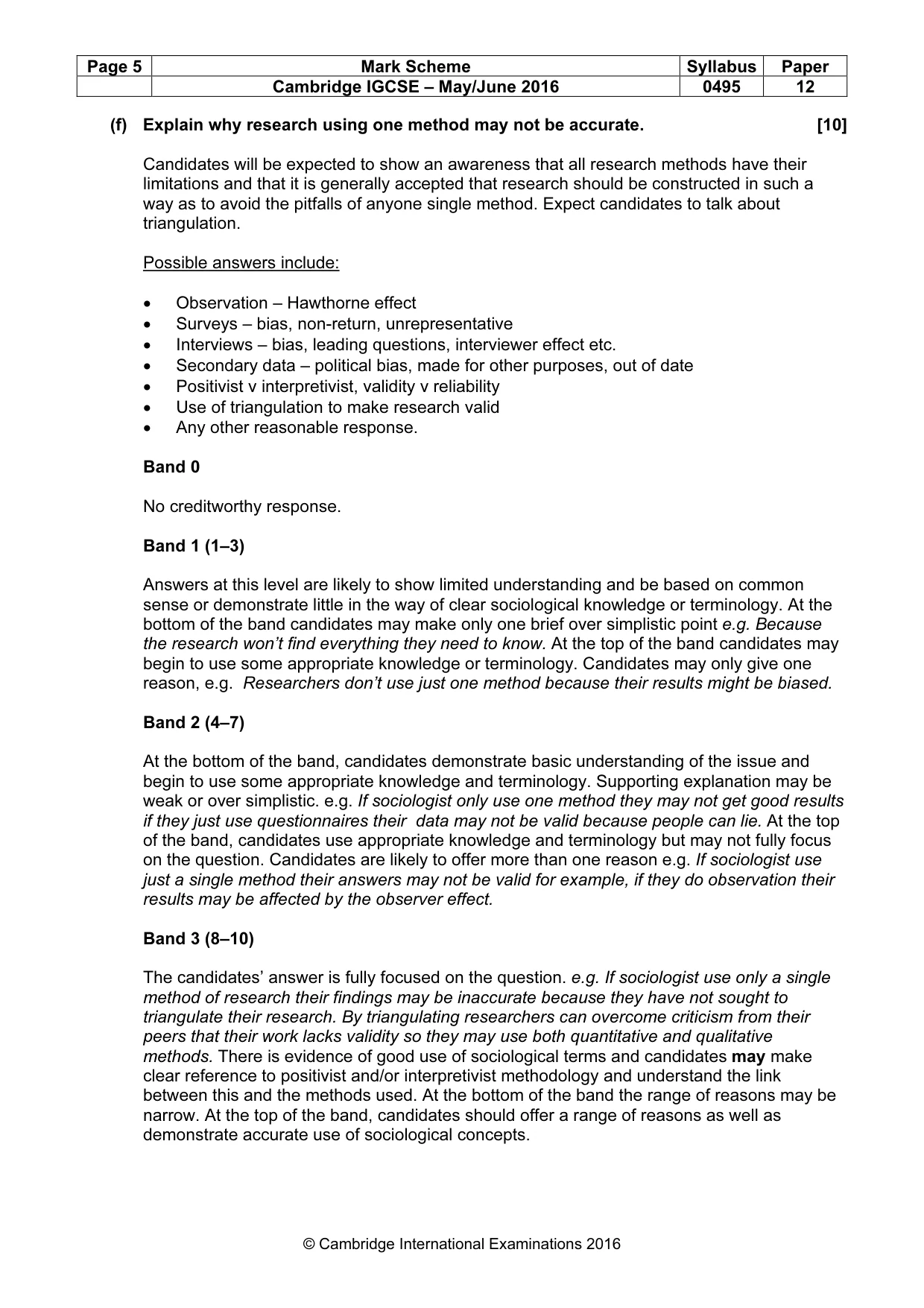 Mark scheme, page 5 of 17