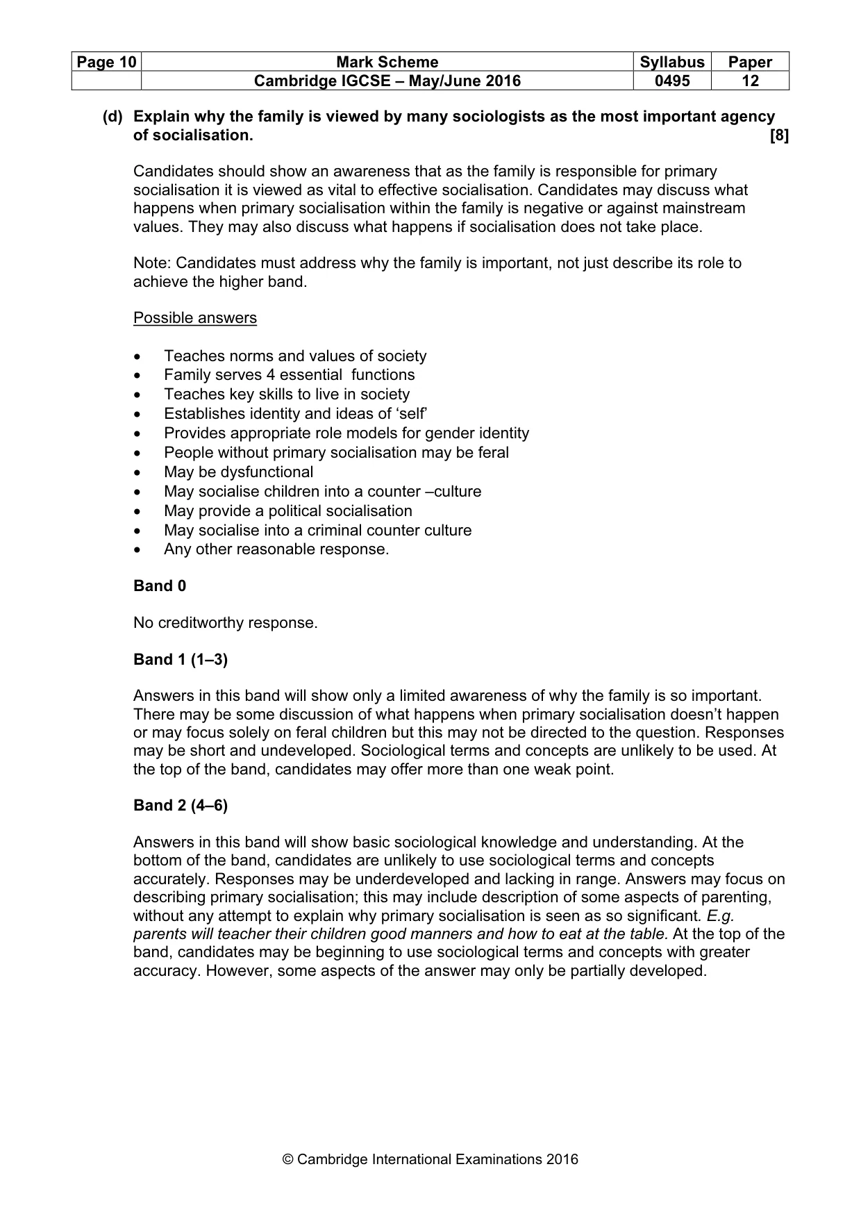 Mark scheme, page 10 of 17