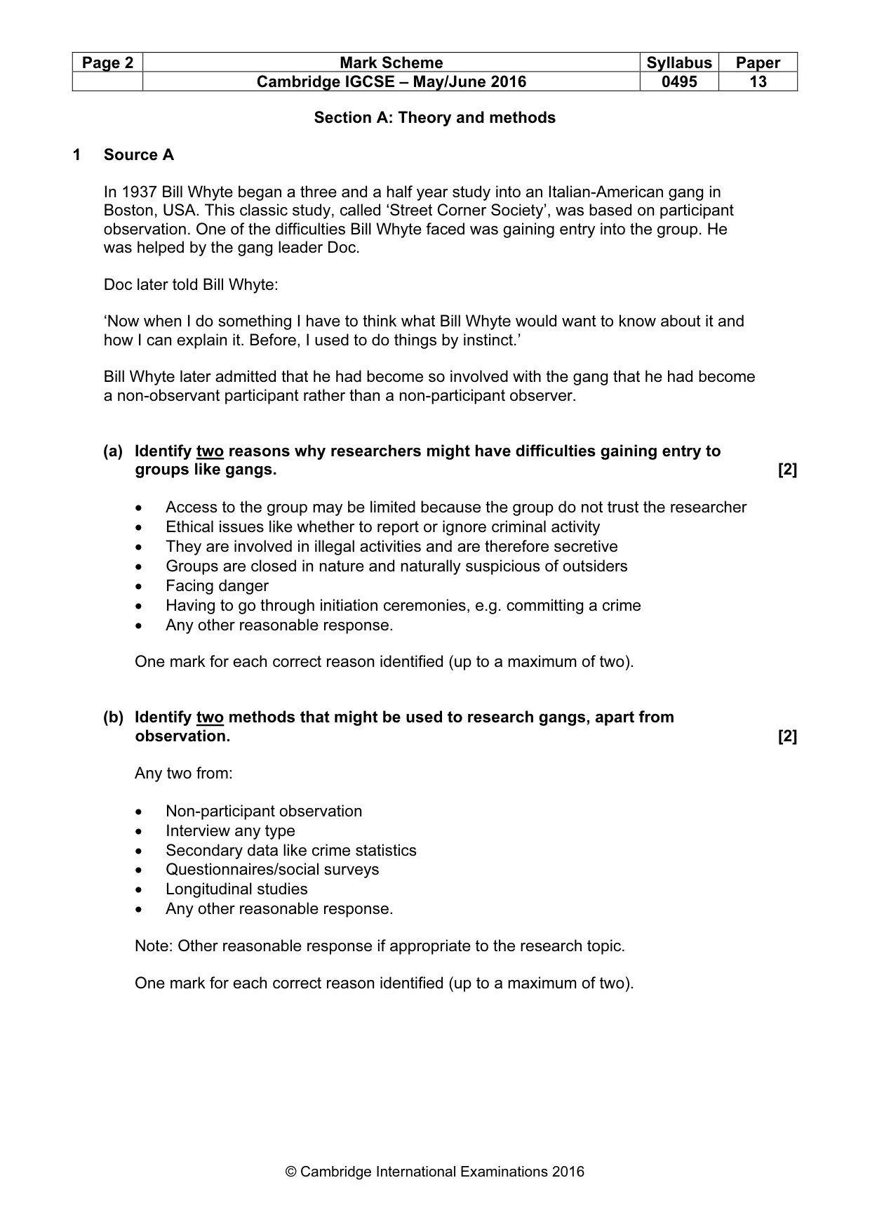 Mark scheme, page 2 of 18
