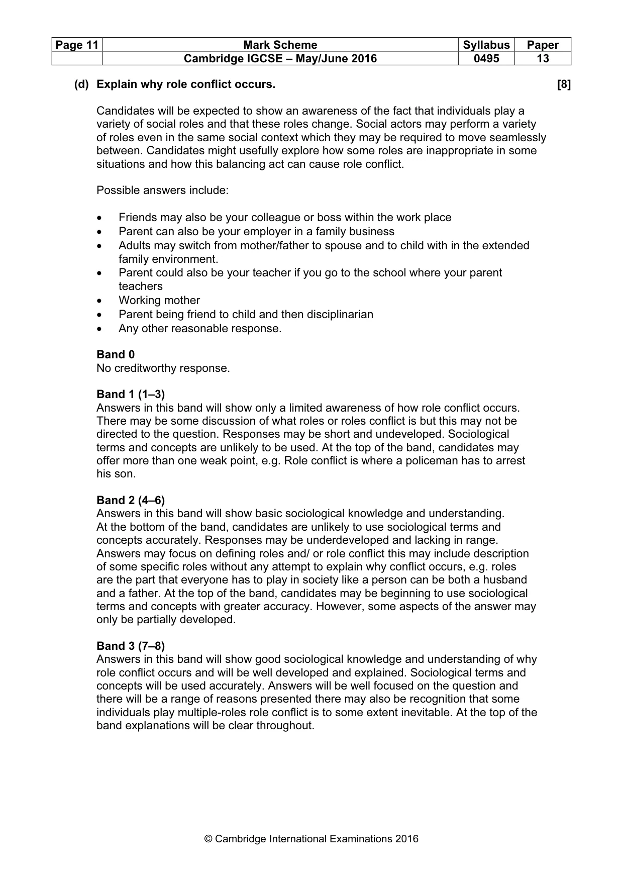 Mark scheme, page 11 of 18
