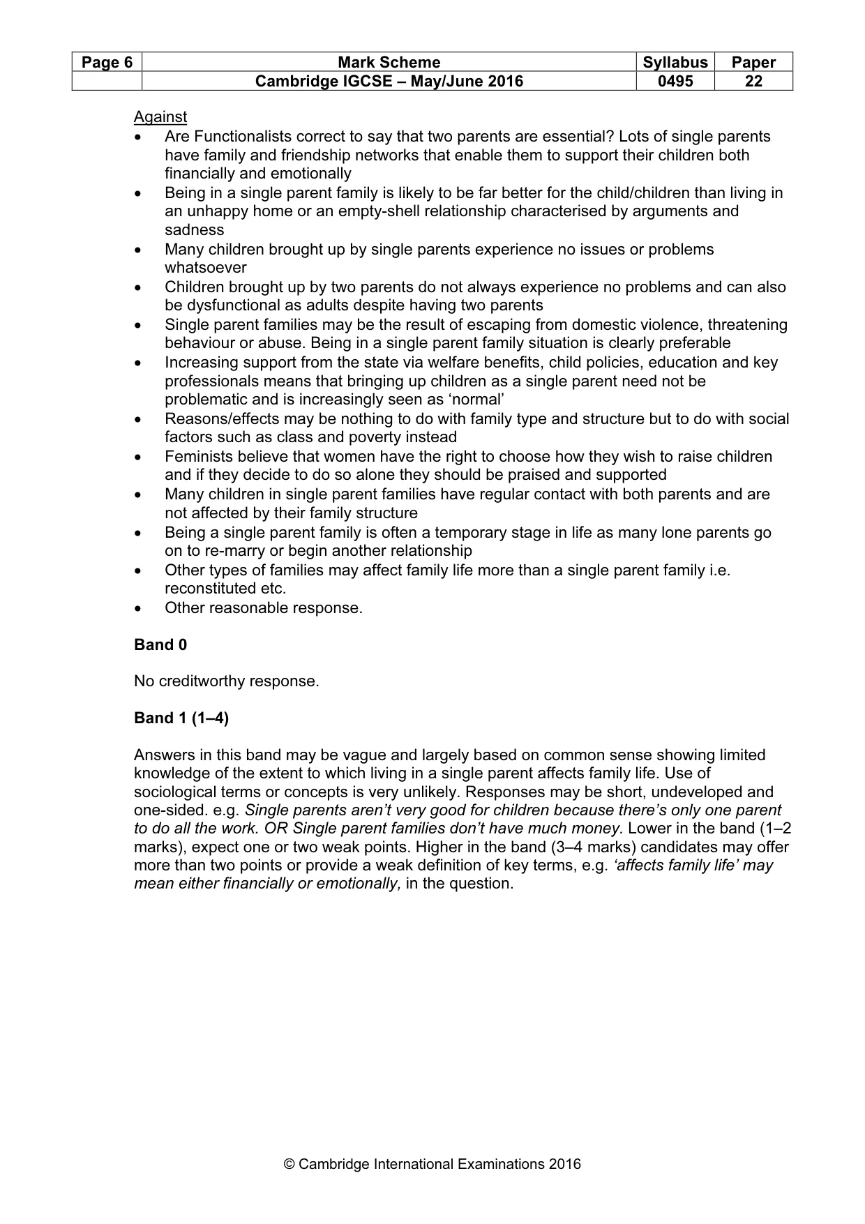 Mark scheme, page 6 of 25