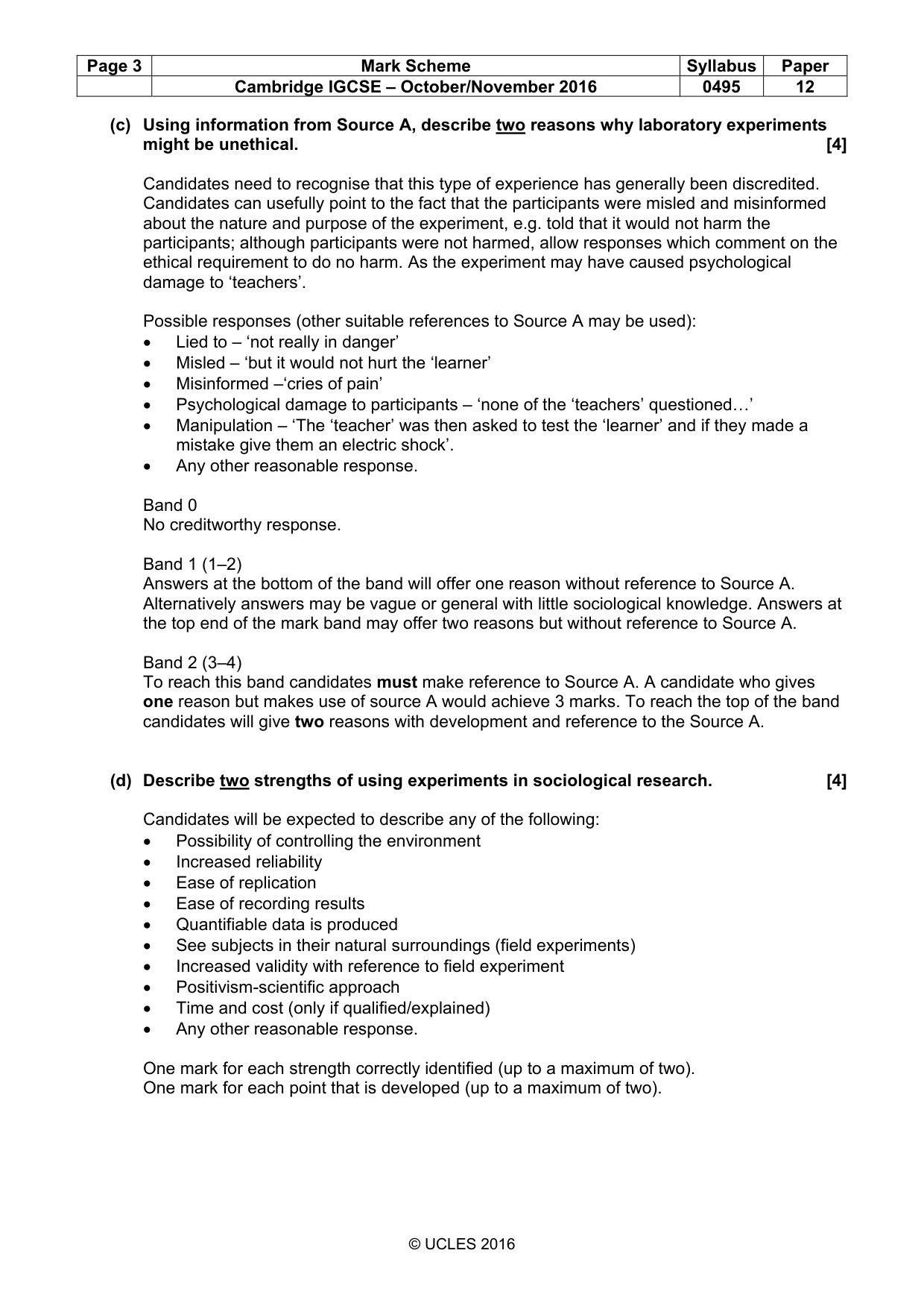 Mark scheme, page 3 of 14