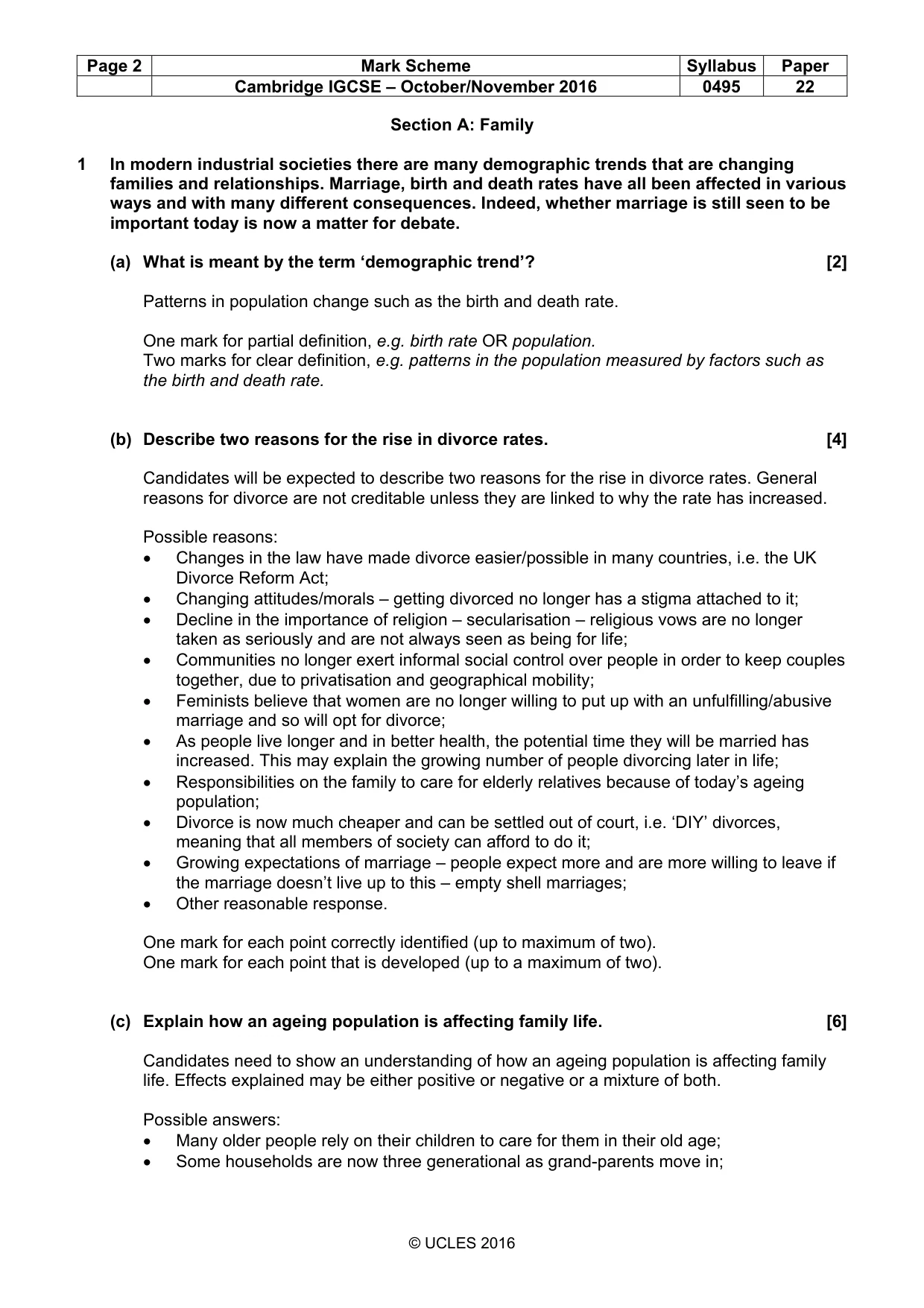 Mark scheme, page 2 of 21