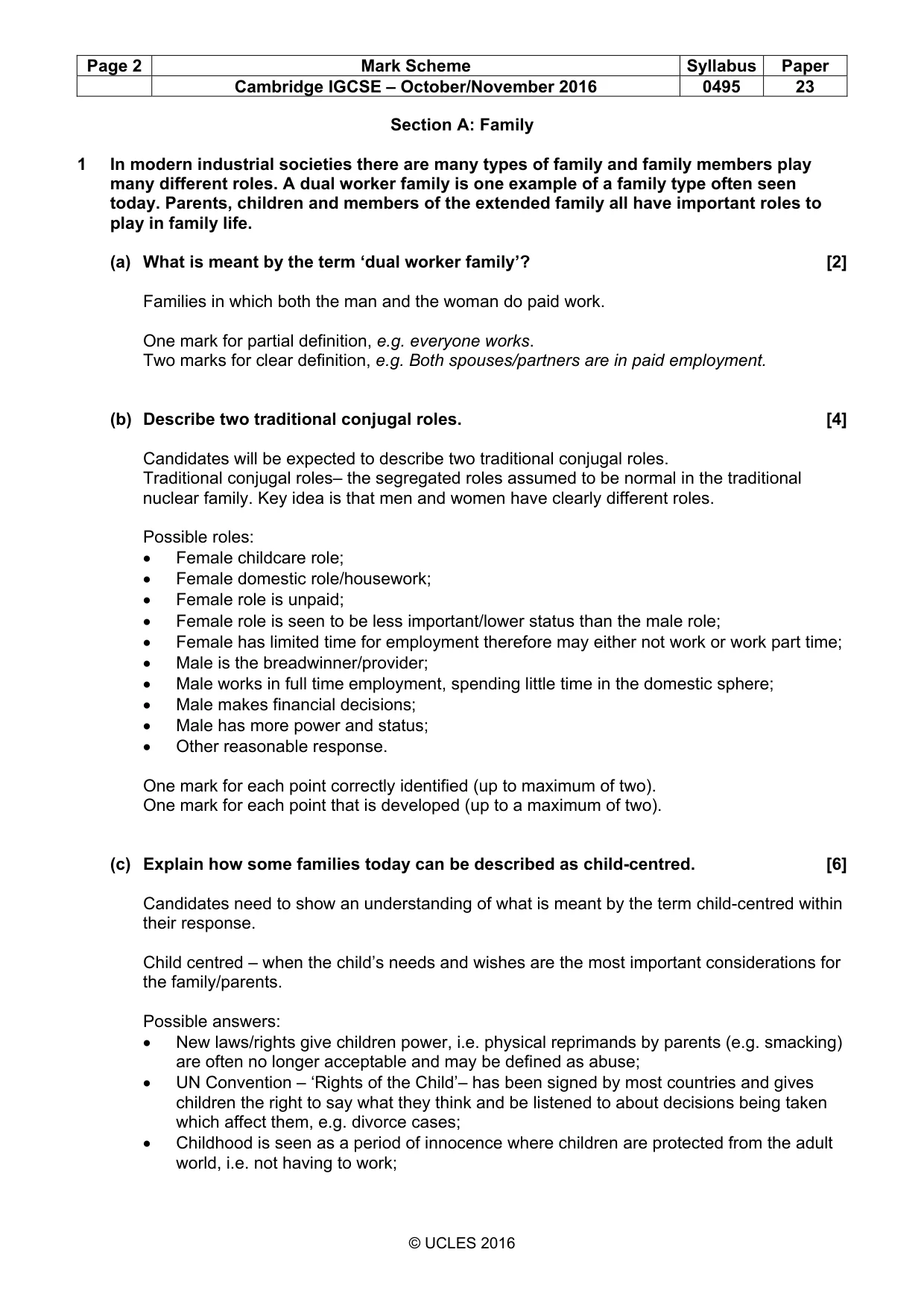 Mark scheme, page 2 of 21