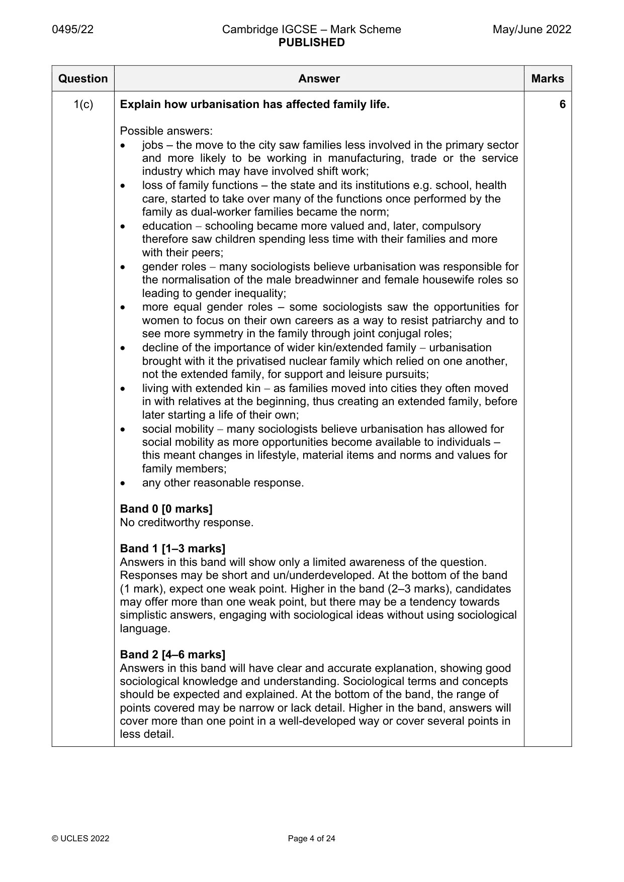 Mark scheme, page 4 of 24