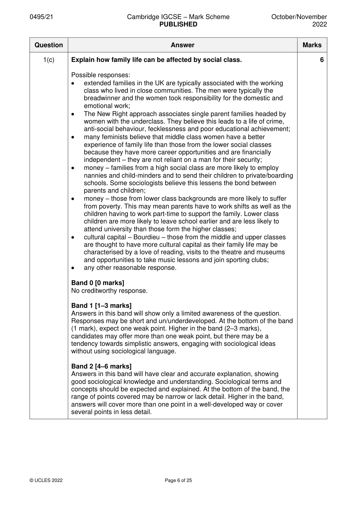 Mark scheme, page 6 of 25