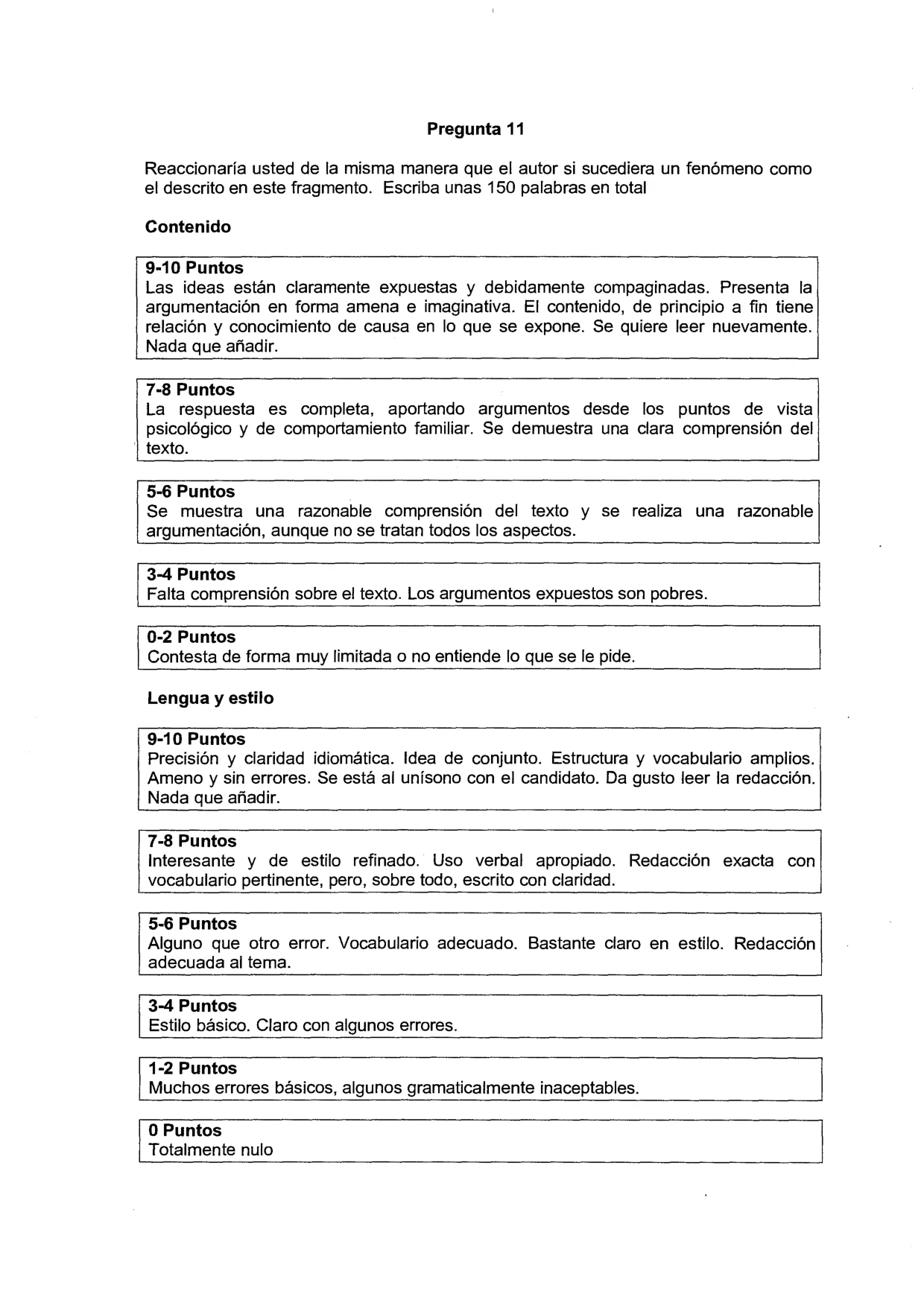 Mark scheme, page 4 of 5