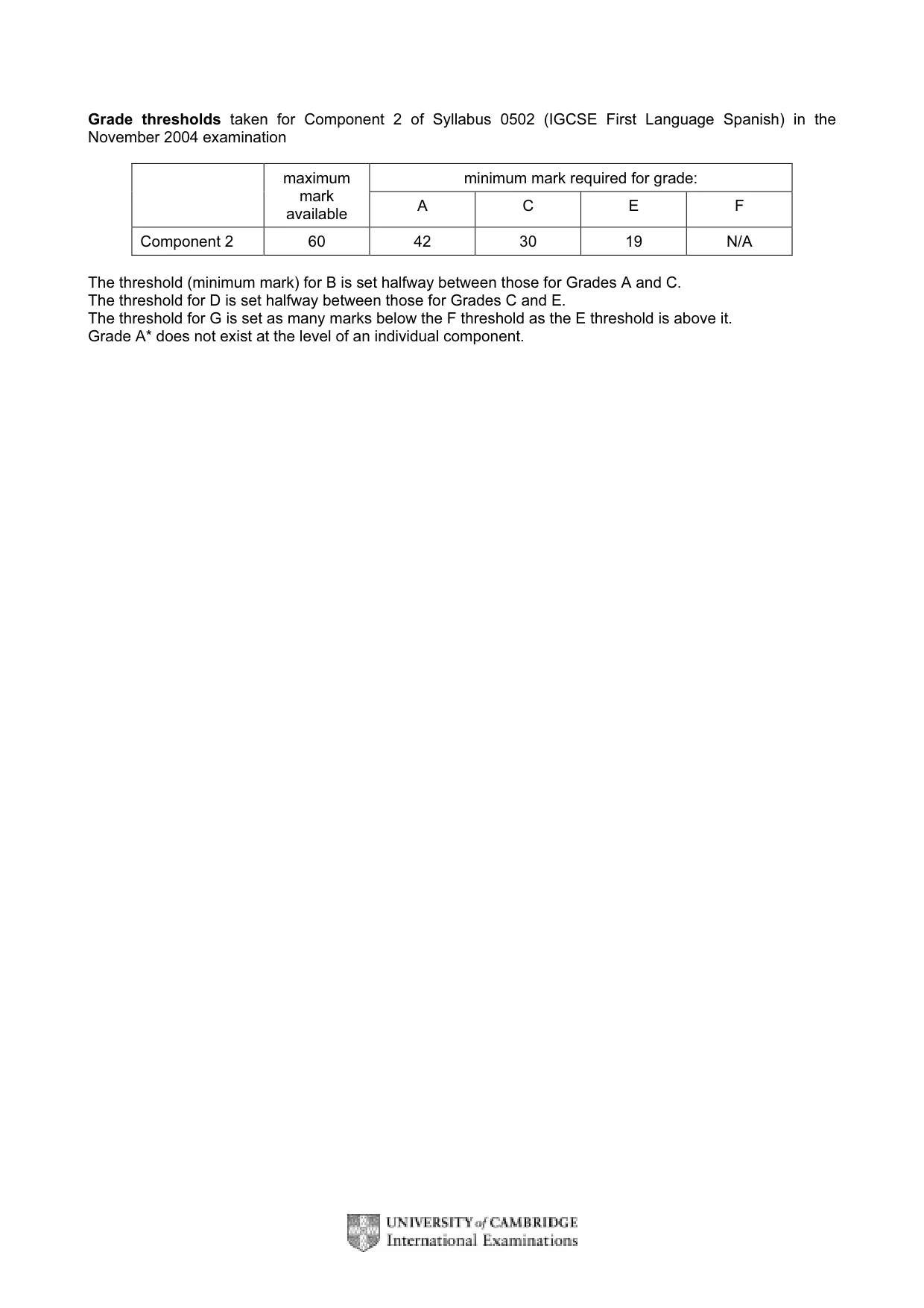 Mark scheme, page 2 of 9