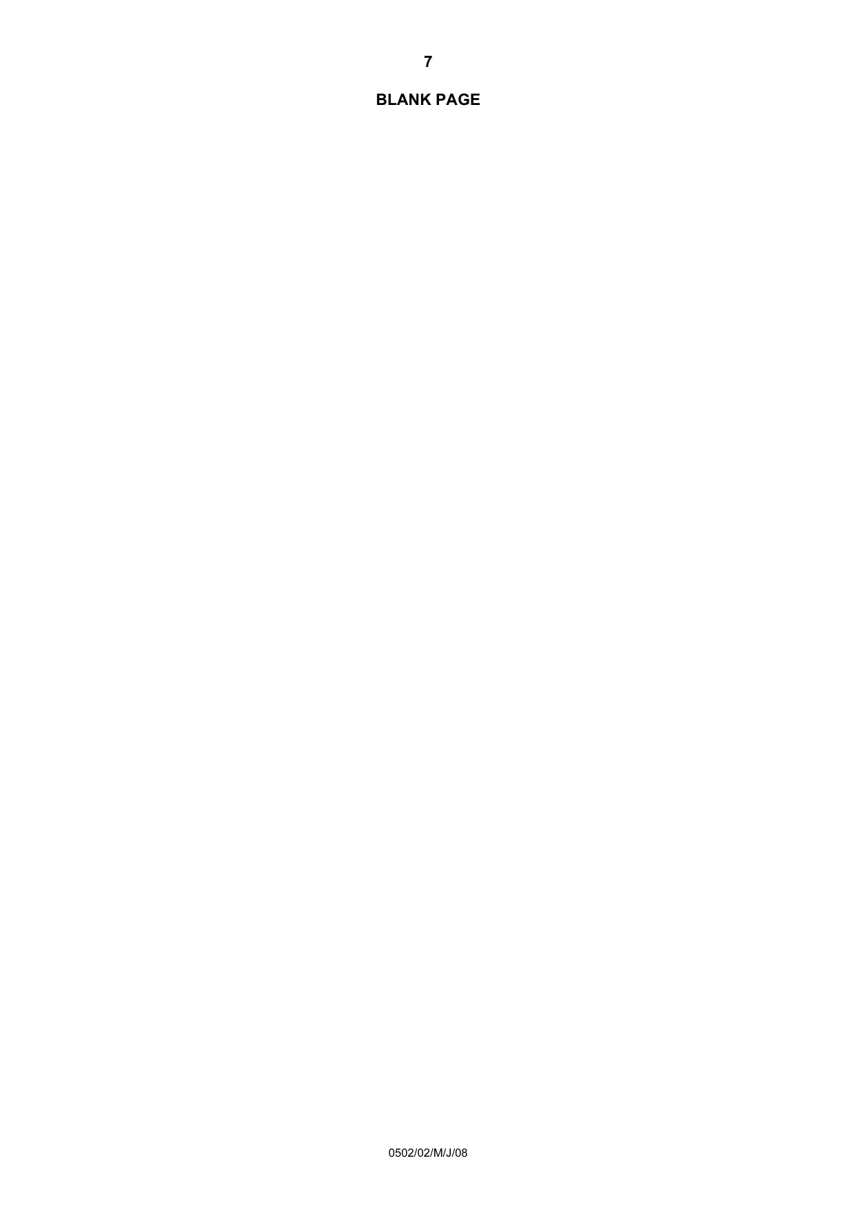 Cambridge IGCSE Spanish - First Language 0502 2008 May/June Paper 2 · Variant 1 question paper, page 7 of 8