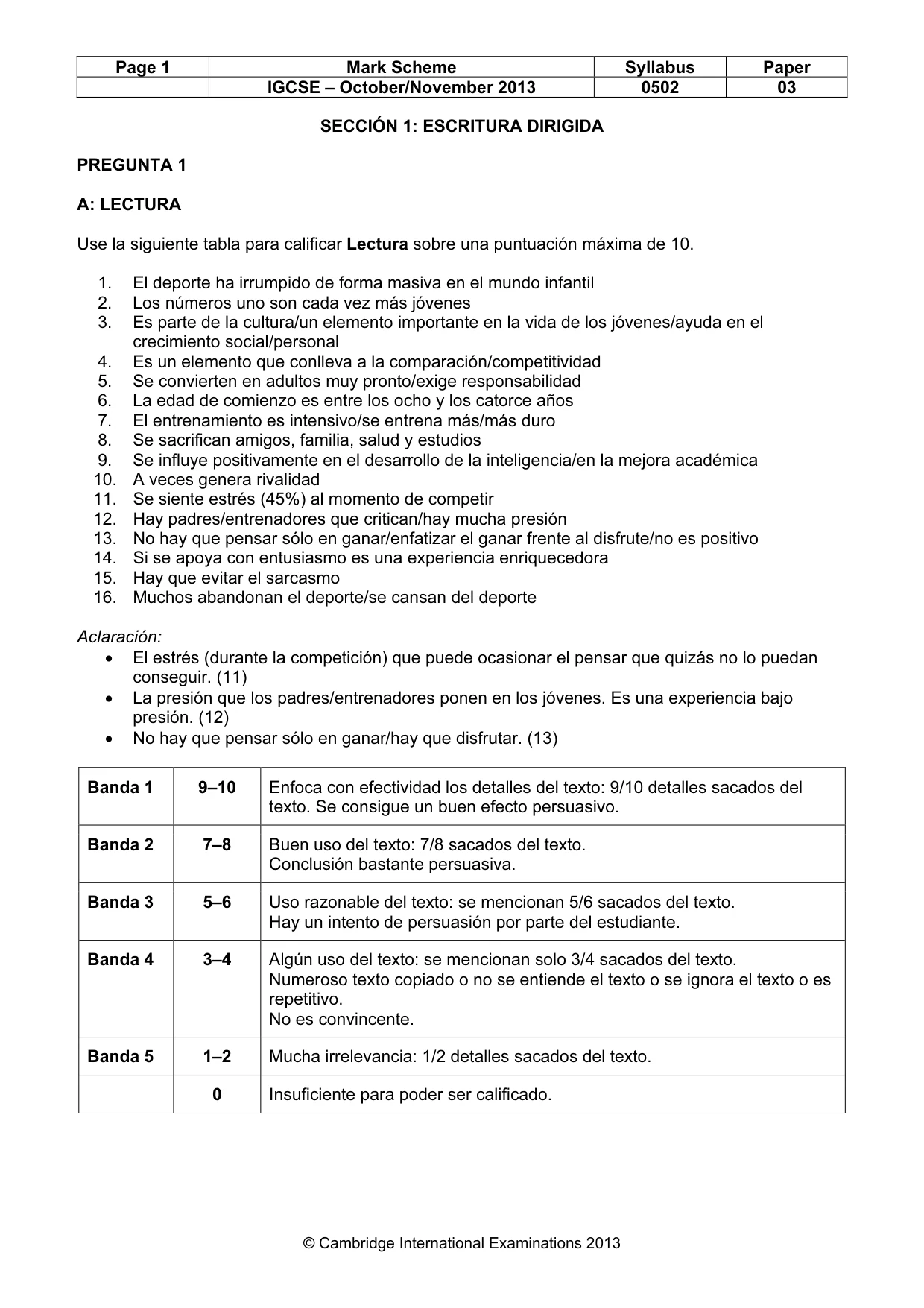 Mark scheme, page 2 of 8
