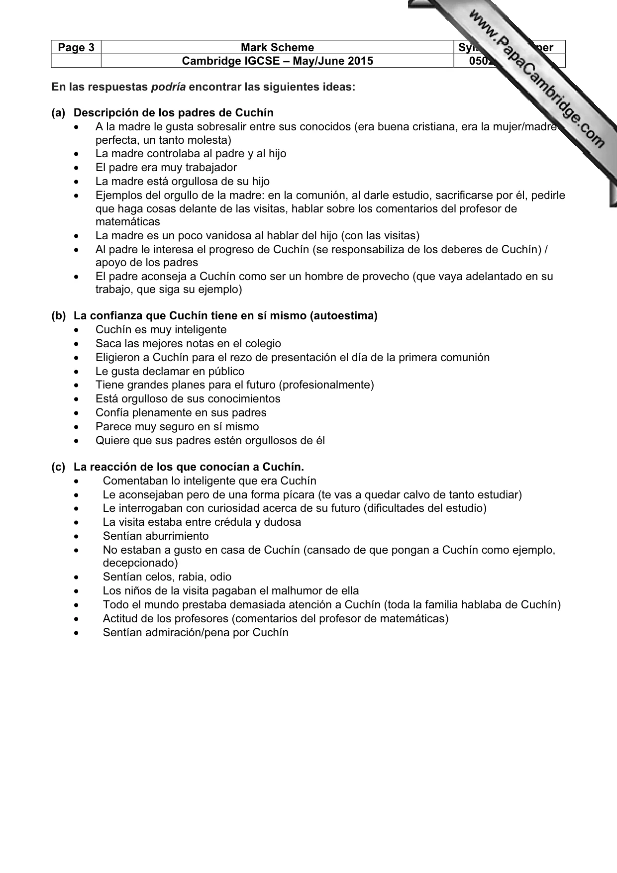 Mark scheme, page 3 of 11