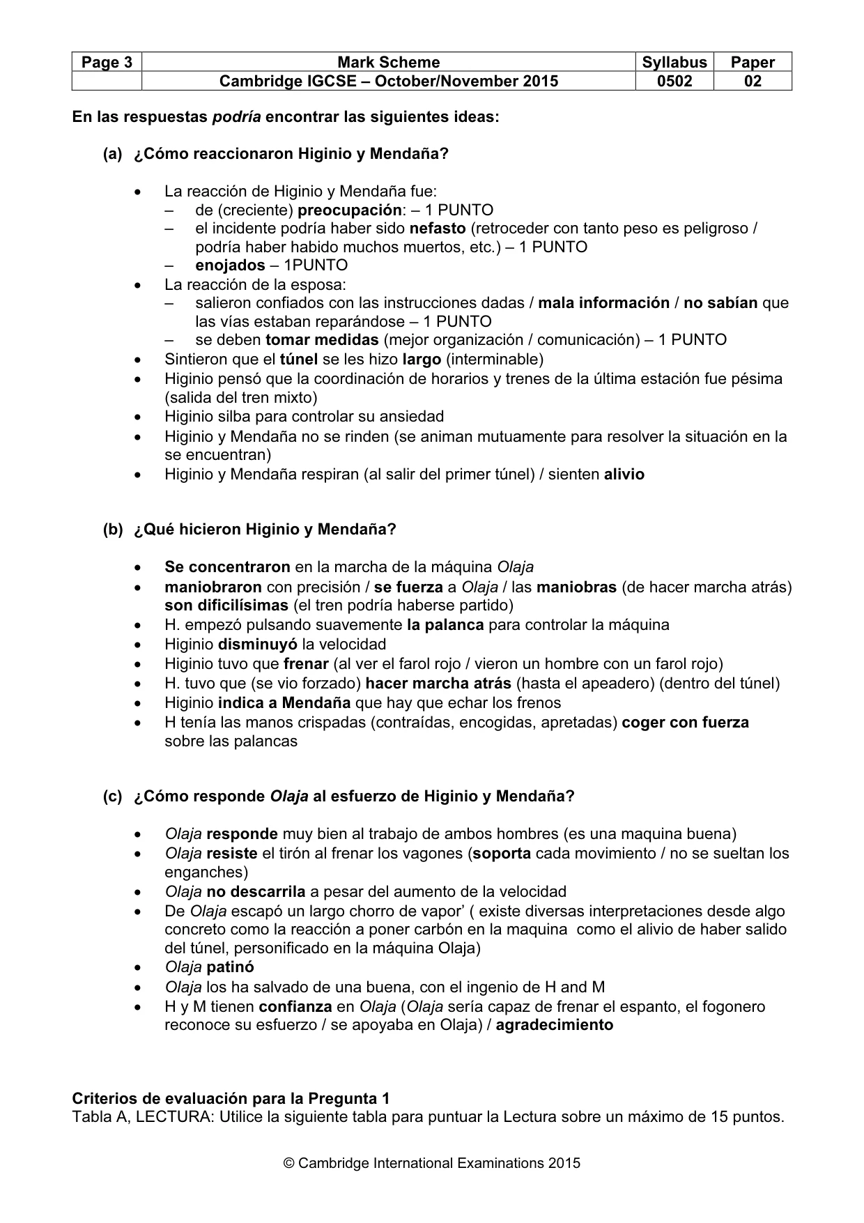 Mark scheme, page 3 of 10