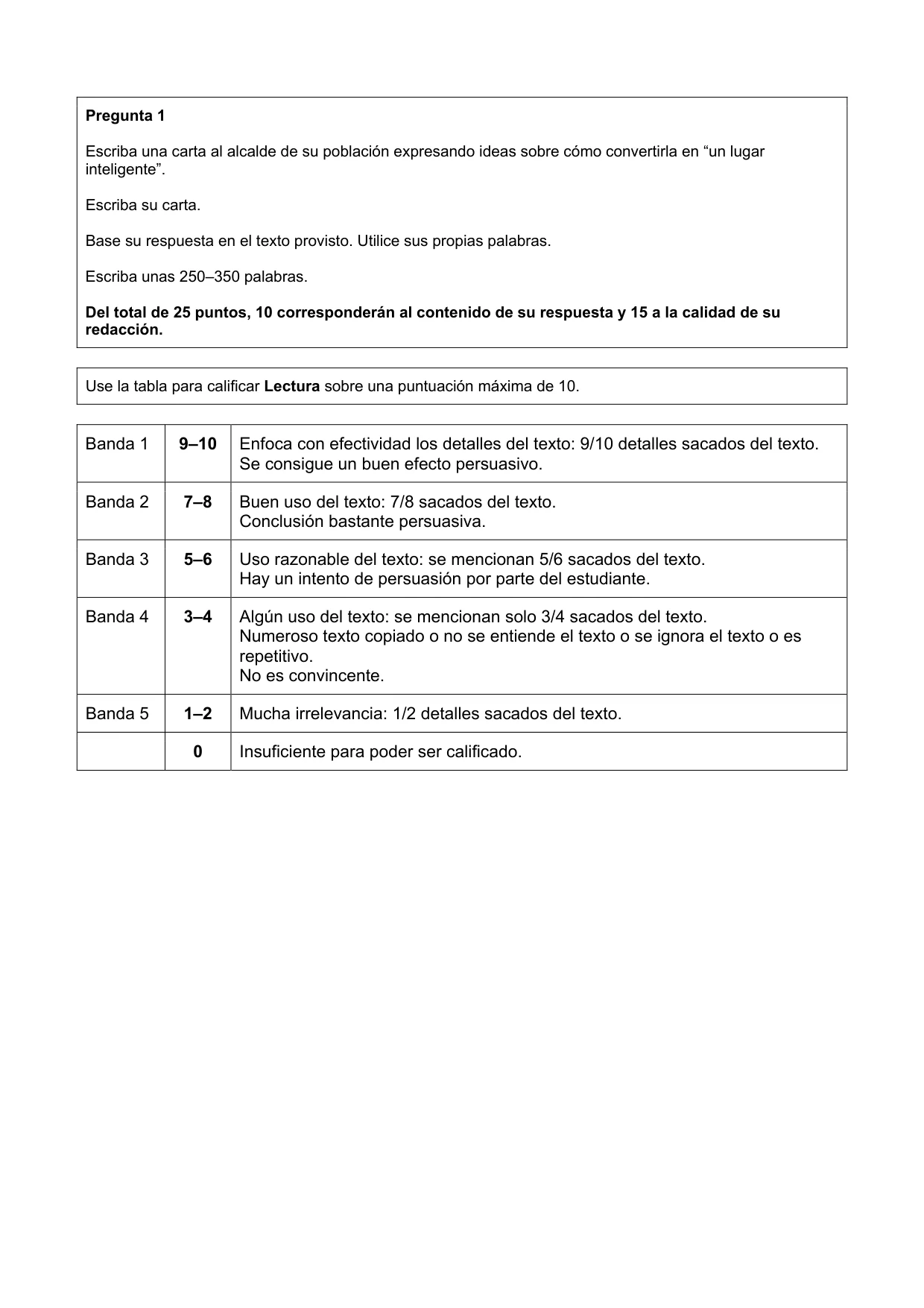 Mark scheme, page 2 of 8