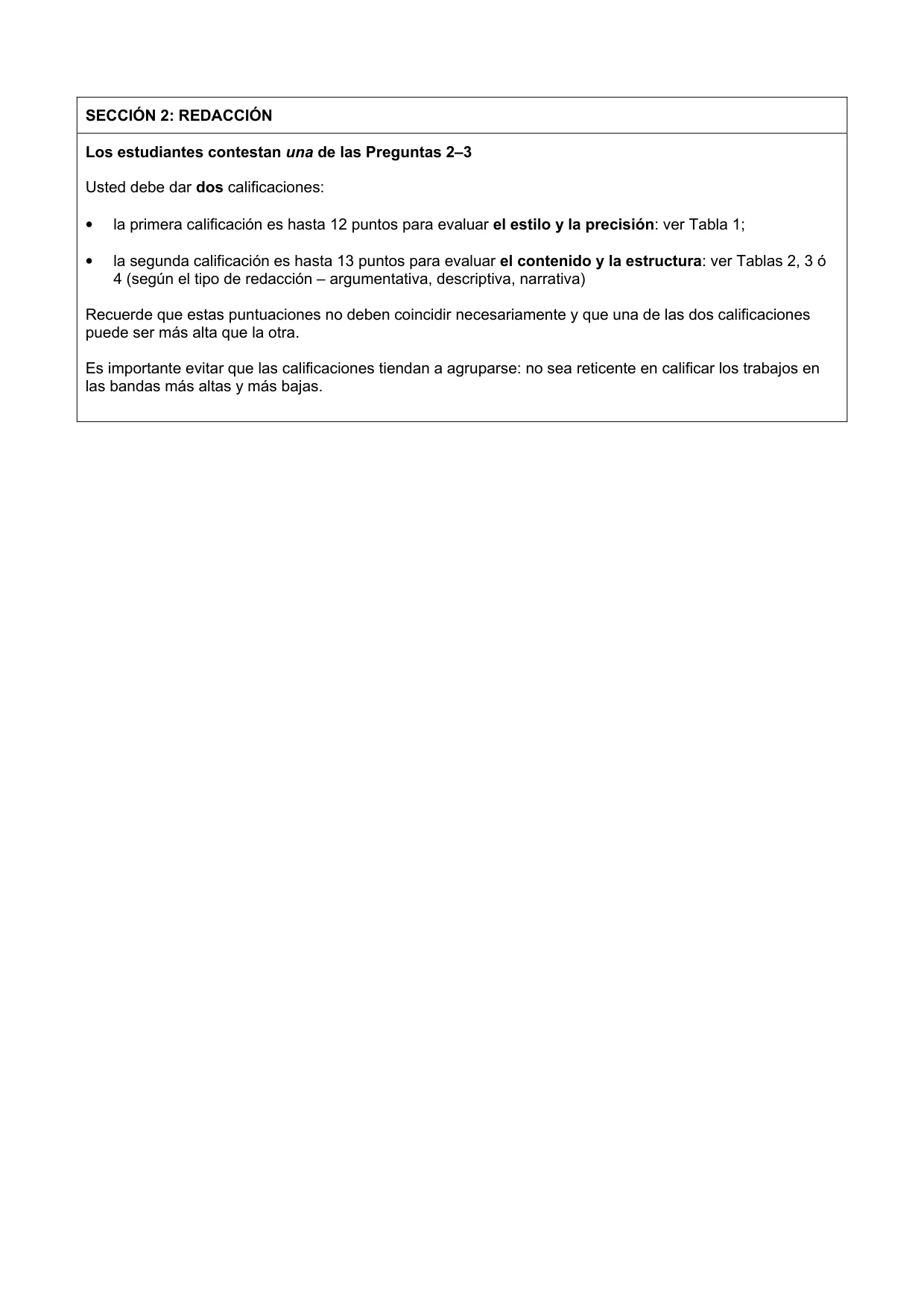 Mark scheme, page 5 of 8