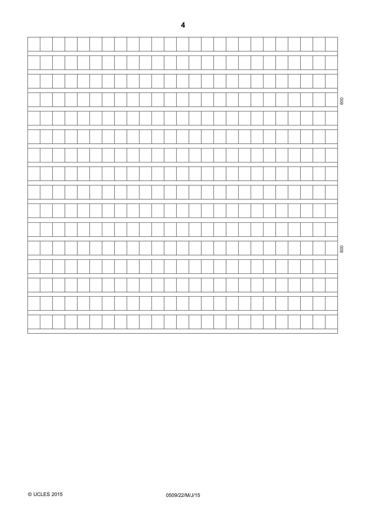 Cambridge IGCSE Chinese - First Language 0509 2015 May/June Paper 2 · Variant 2 question paper, page 4 of 8