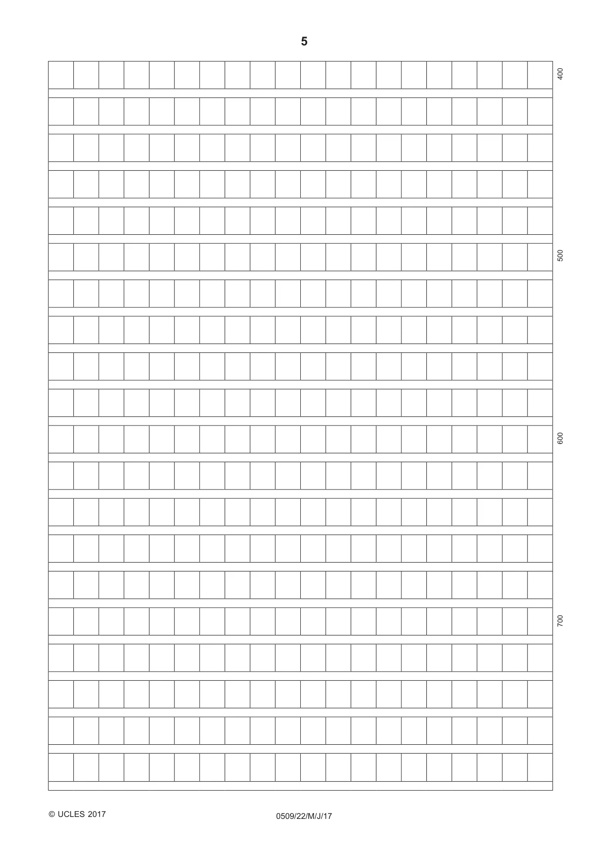 Cambridge IGCSE Chinese - First Language 0509 2017 May/June Paper 2 · Variant 2 question paper, page 5 of 8