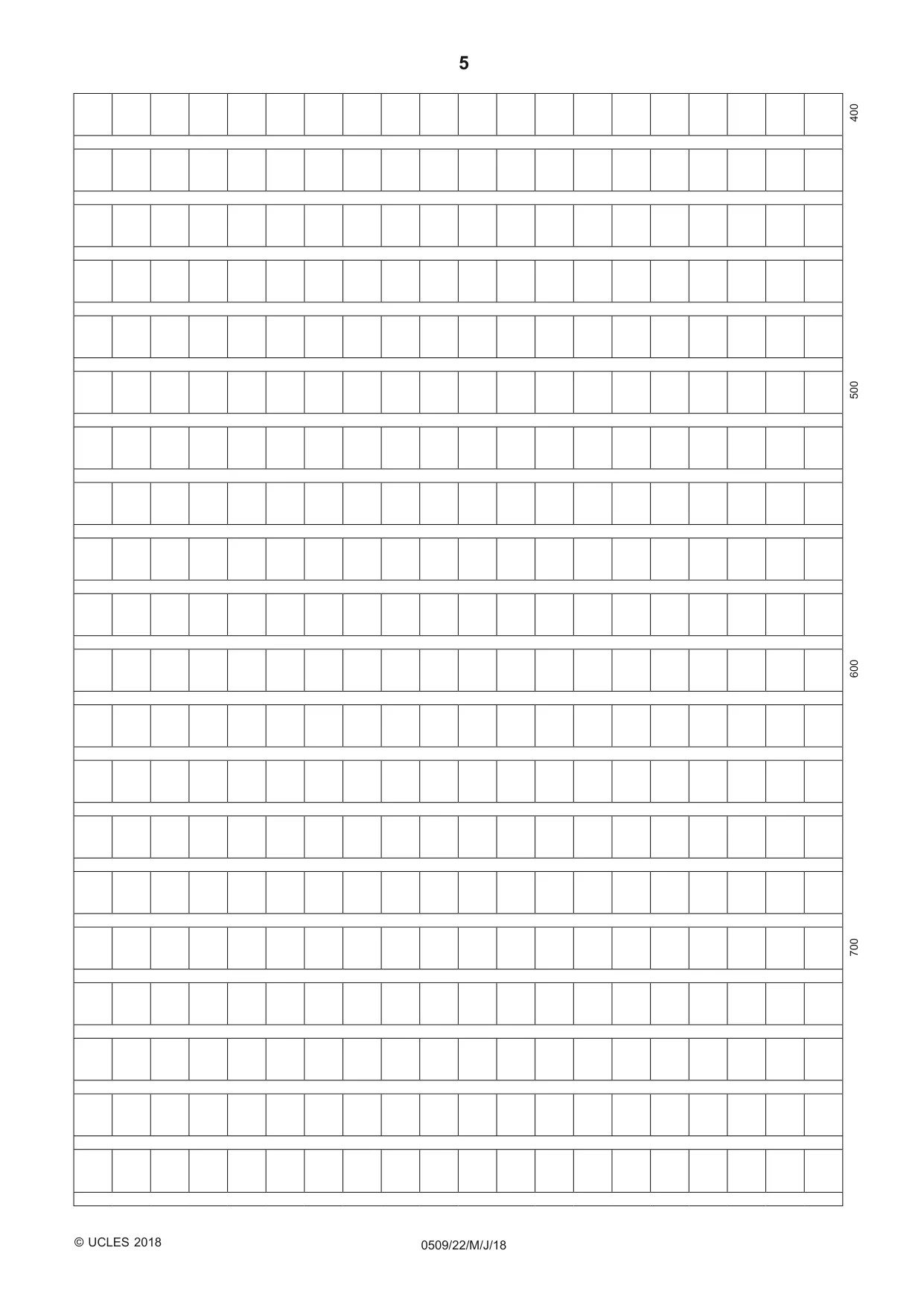 Cambridge IGCSE Chinese - First Language 0509 2018 May/June Paper 2 · Variant 2 question paper, page 5 of 8