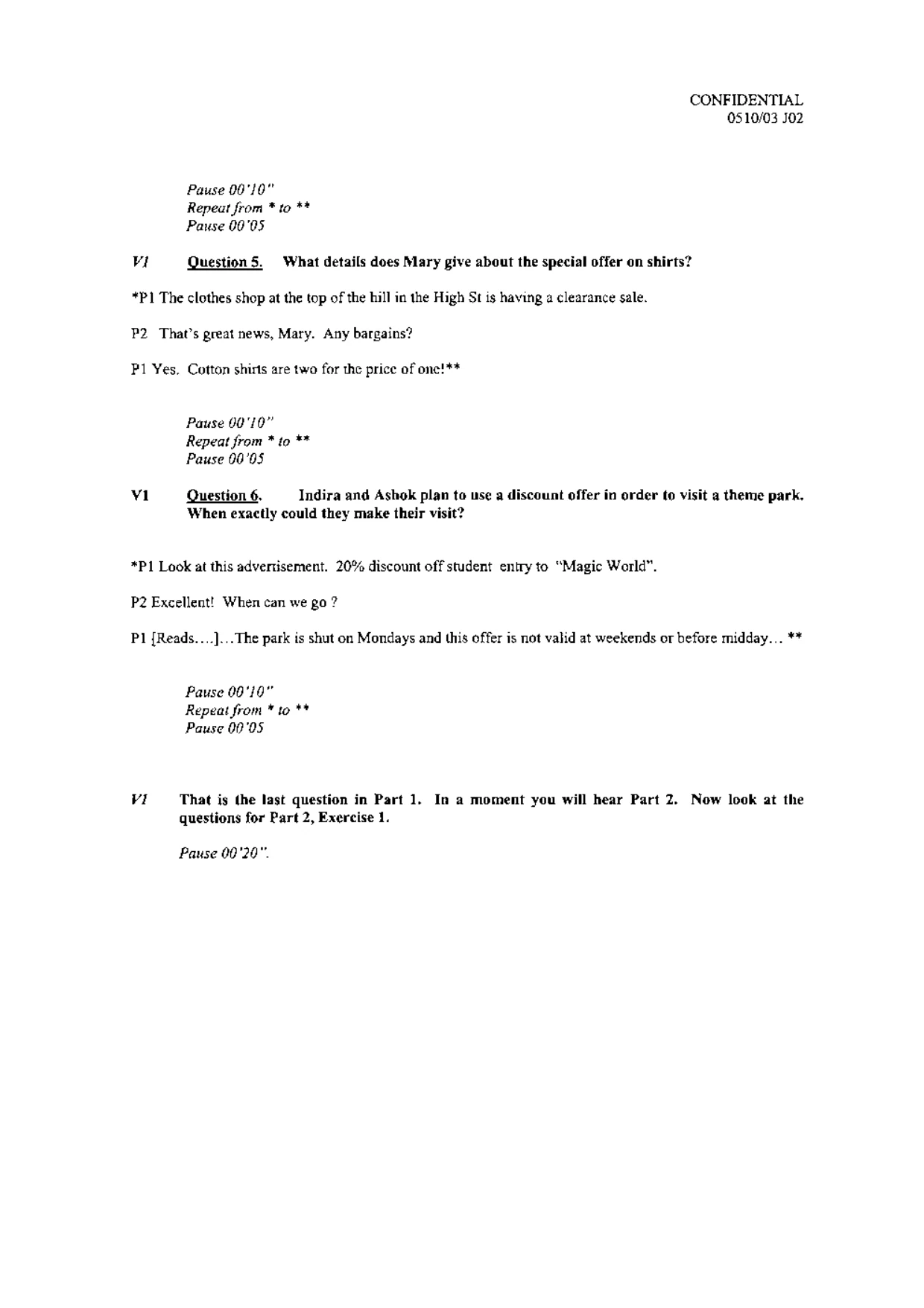 Mark scheme, page 7 of 14