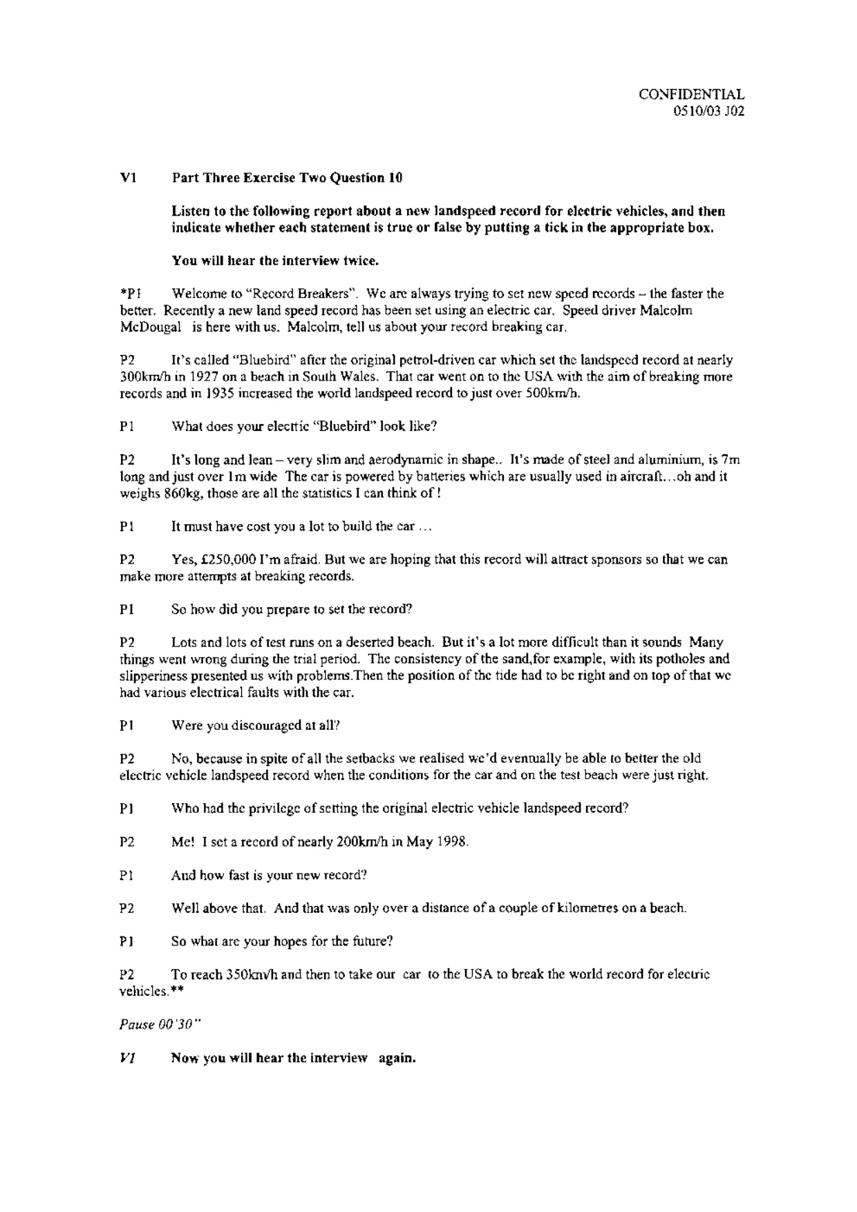 Mark scheme, page 13 of 14