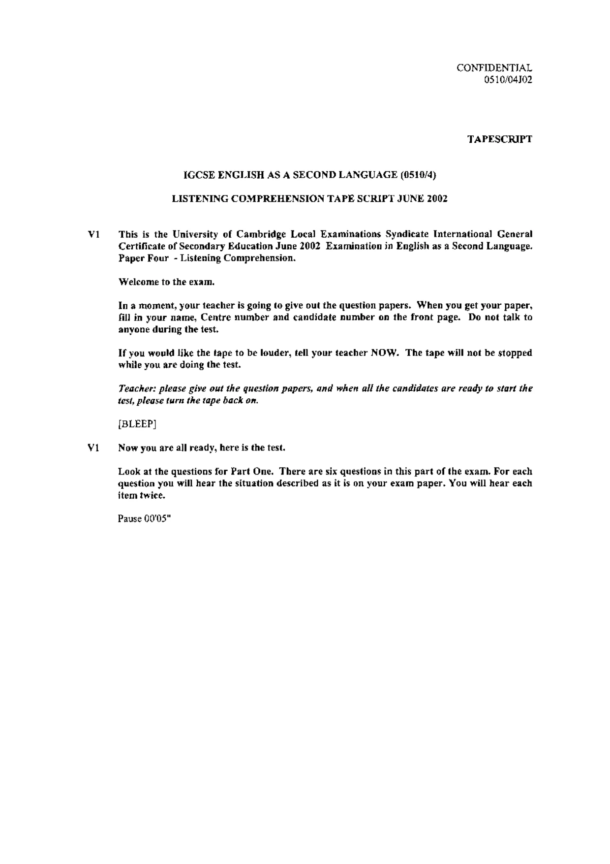 Mark scheme, page 4 of 14