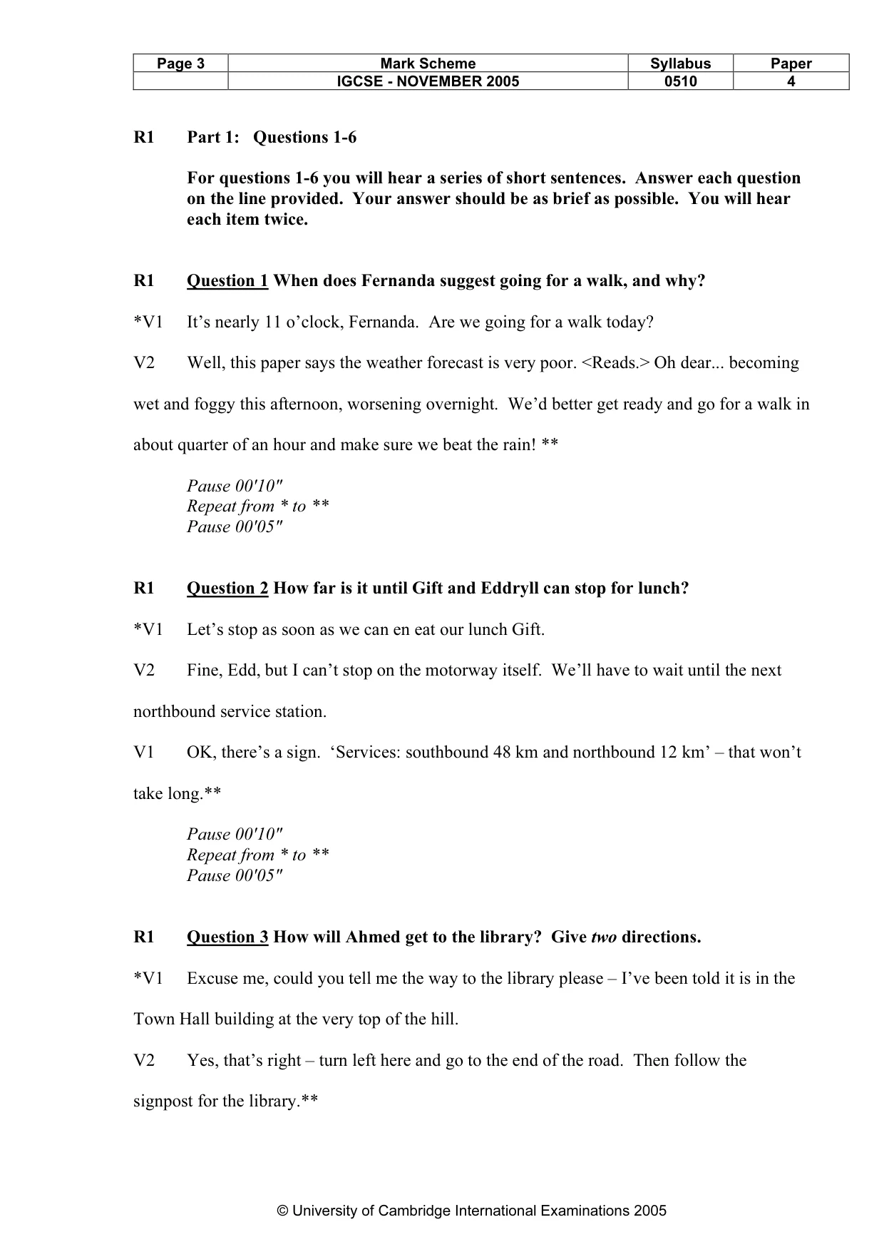 Mark scheme, page 4 of 15