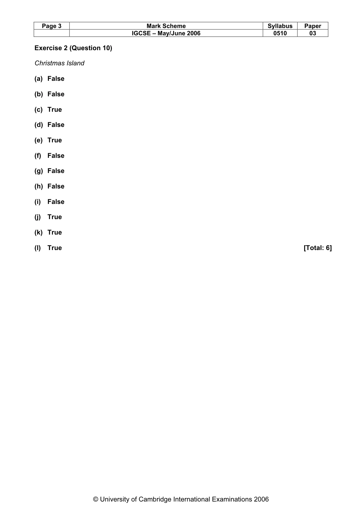 Mark scheme, page 4 of 15