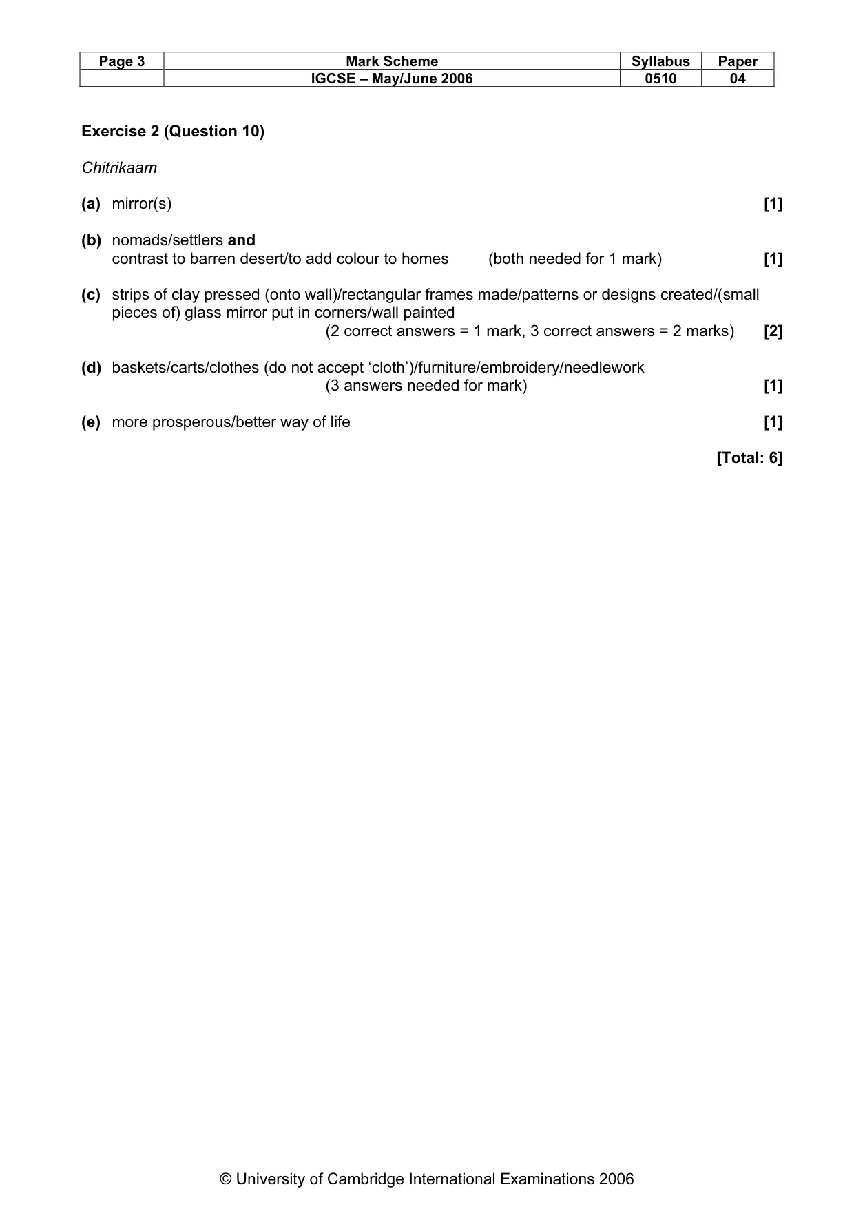 Mark scheme, page 4 of 15