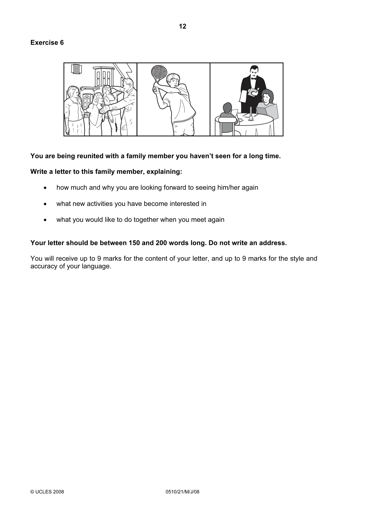 Cambridge IGCSE English - Second Language (oral endorsement) 0510 2008 May/June Paper 2 · Variant 1 question paper, page 13 of 33