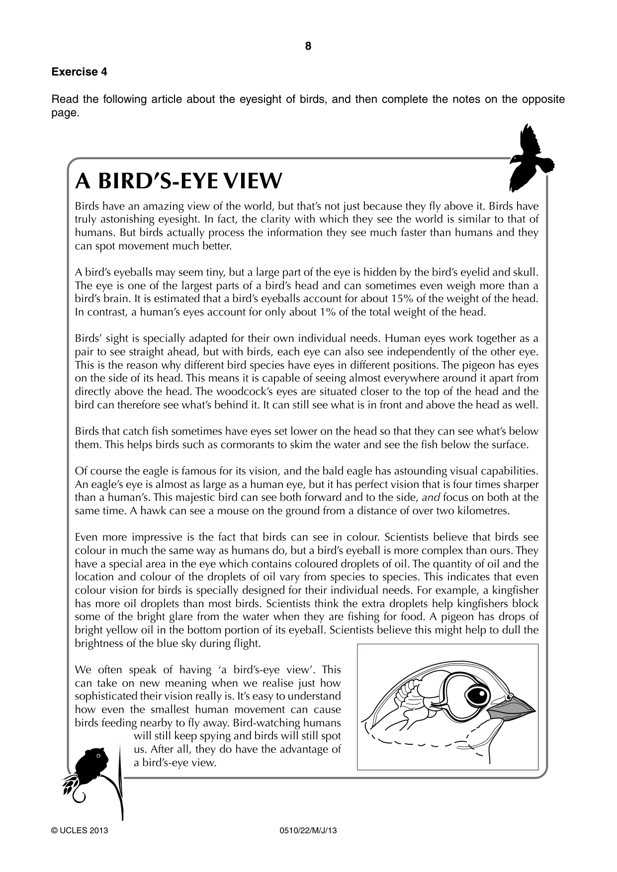Cambridge IGCSE English - Second Language (oral endorsement) 0510 2013 May/June Paper 2 · Variant 2 question paper, page 8 of 16