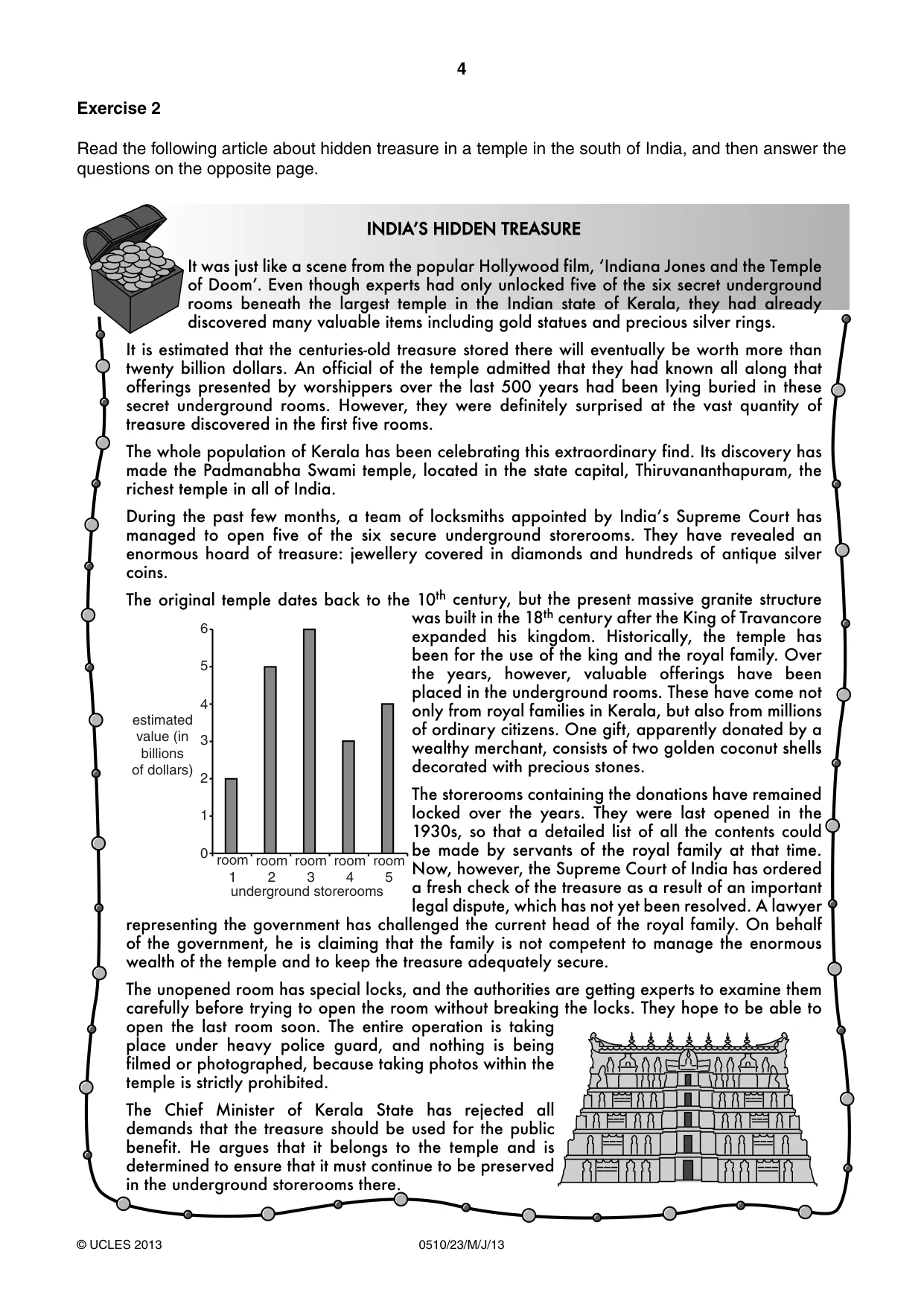Cambridge IGCSE English - Second Language (oral endorsement) 0510 2013 May/June Paper 2 · Variant 3 question paper, page 4 of 16