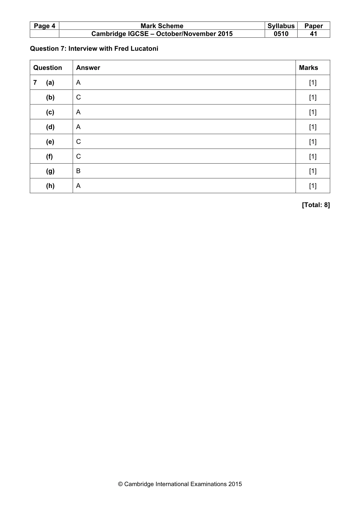 Mark scheme, page 4 of 18