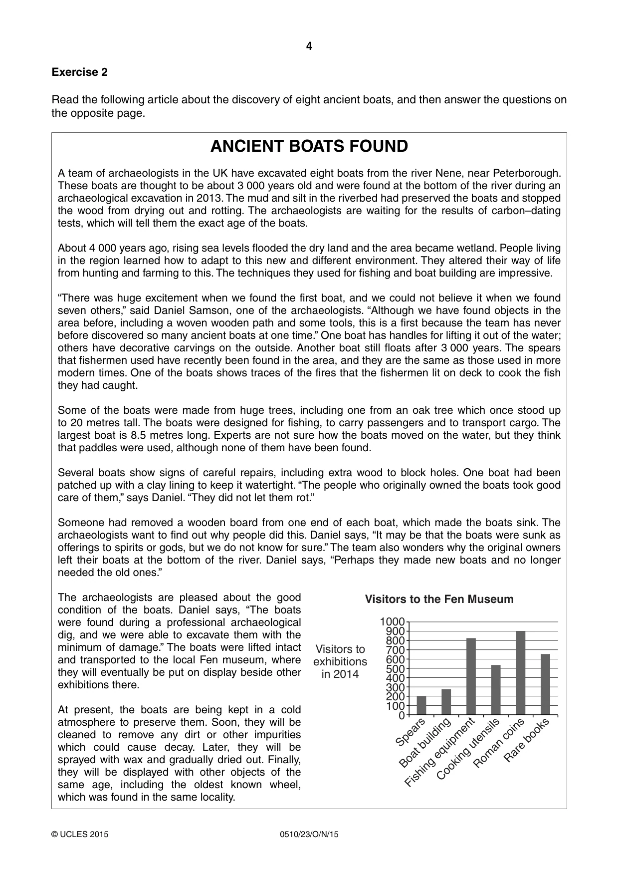 Cambridge IGCSE English - Second Language (oral endorsement) 0510 2015 Oct/Nov Paper 2 · Variant 3 question paper, page 4 of 16