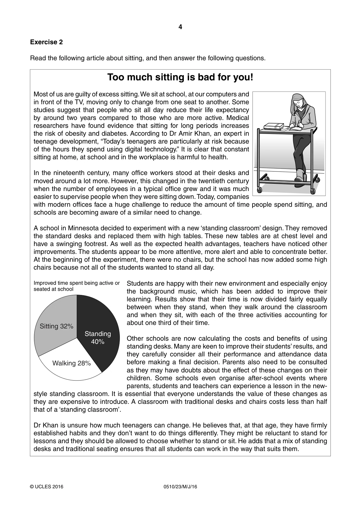 Cambridge IGCSE English - Second Language (oral endorsement) 0510 2016 May/June Paper 2 · Variant 3 question paper, page 4 of 16