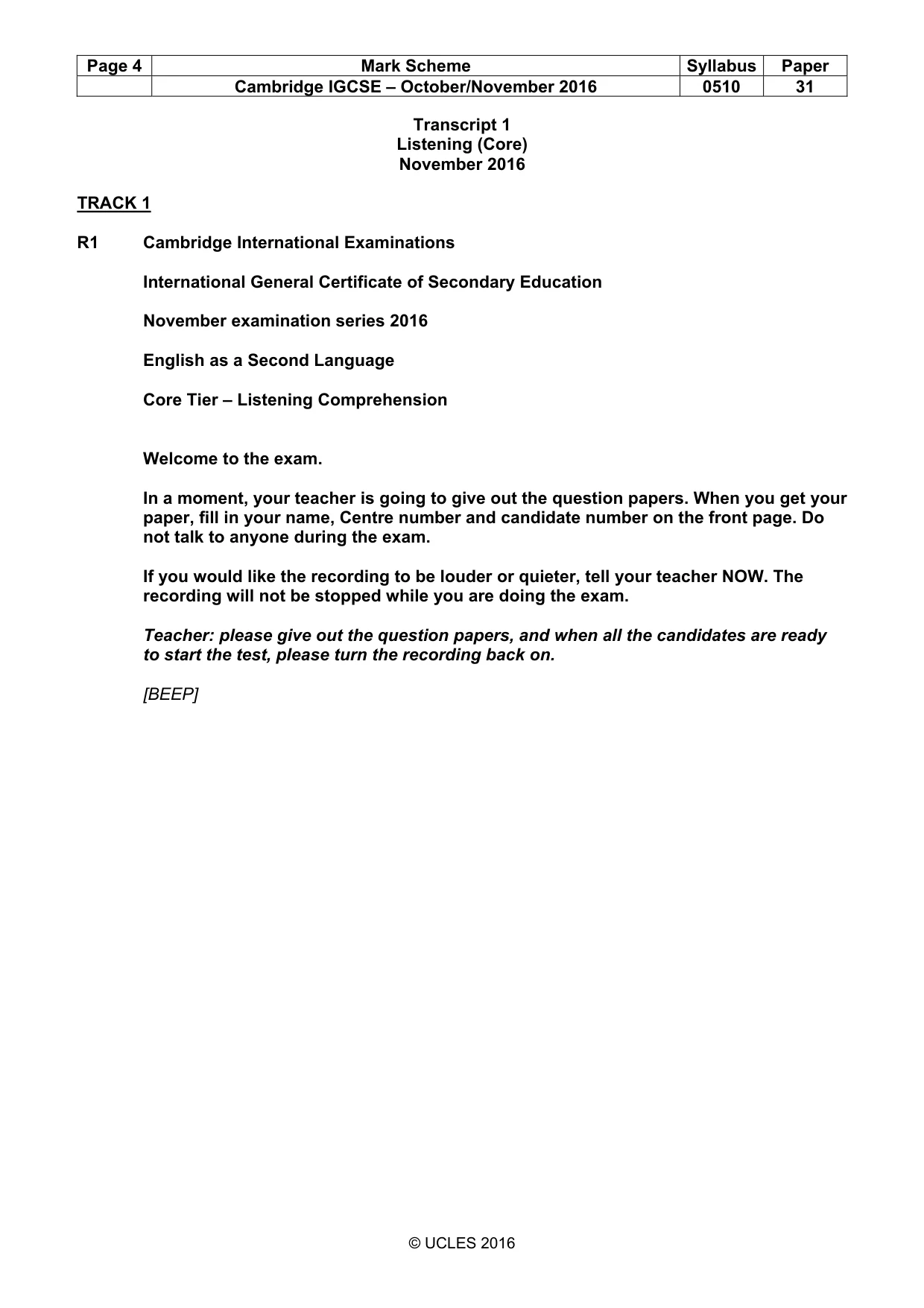 Mark scheme, page 4 of 12