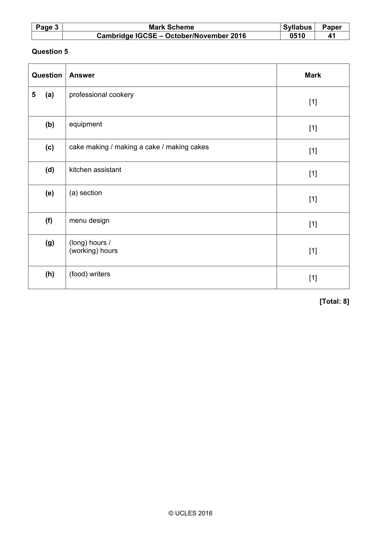 Mark scheme, page 3 of 18