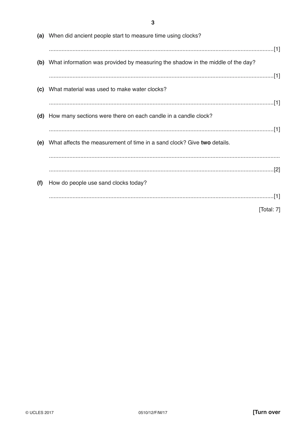 Cambridge IGCSE English - Second Language (oral endorsement) 0510 2017 Feb/March Paper 1 · Variant 2 question paper, page 3 of 16