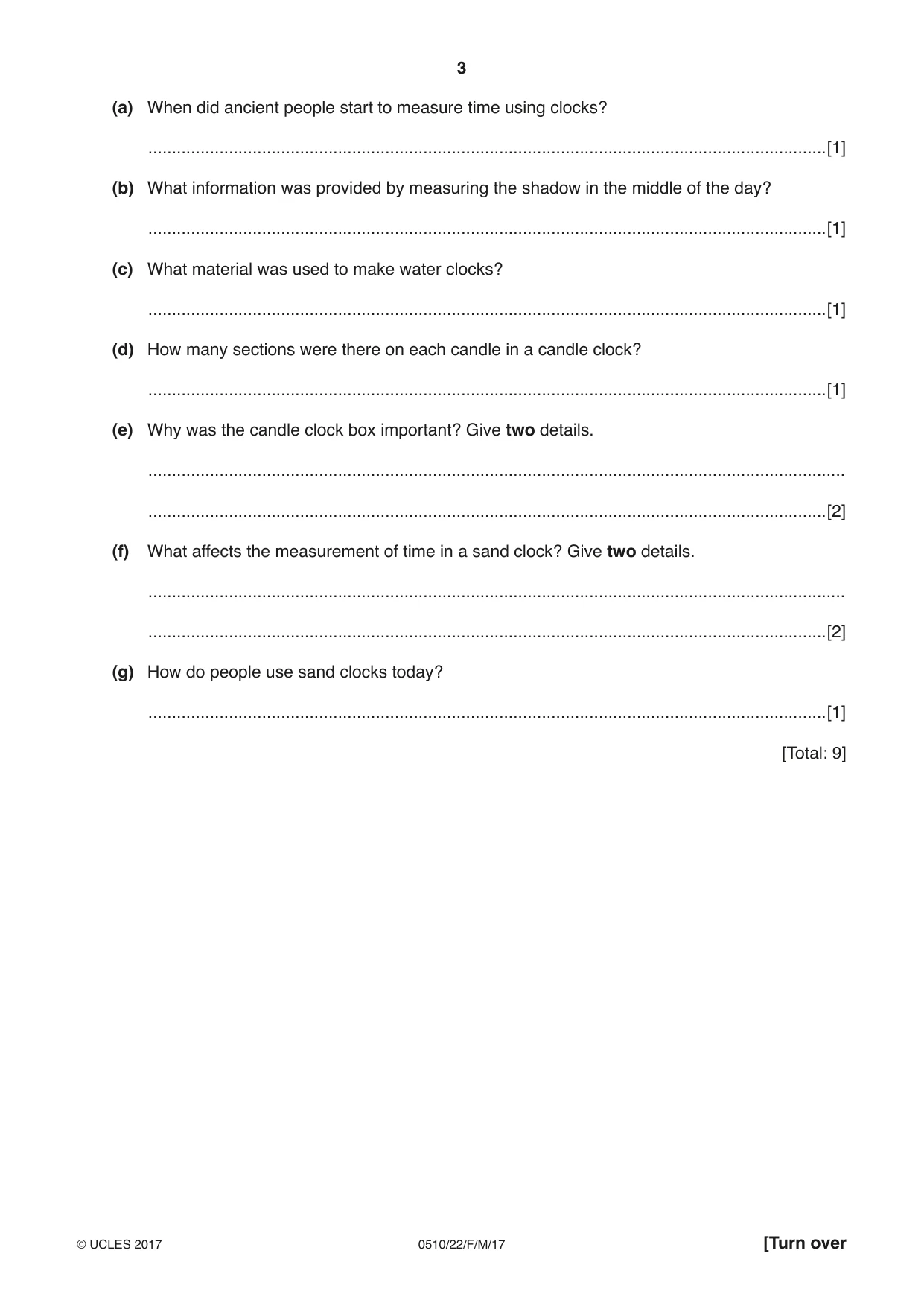 Cambridge IGCSE English - Second Language (oral endorsement) 0510 2017 Feb/March Paper 2 · Variant 2 question paper, page 3 of 16