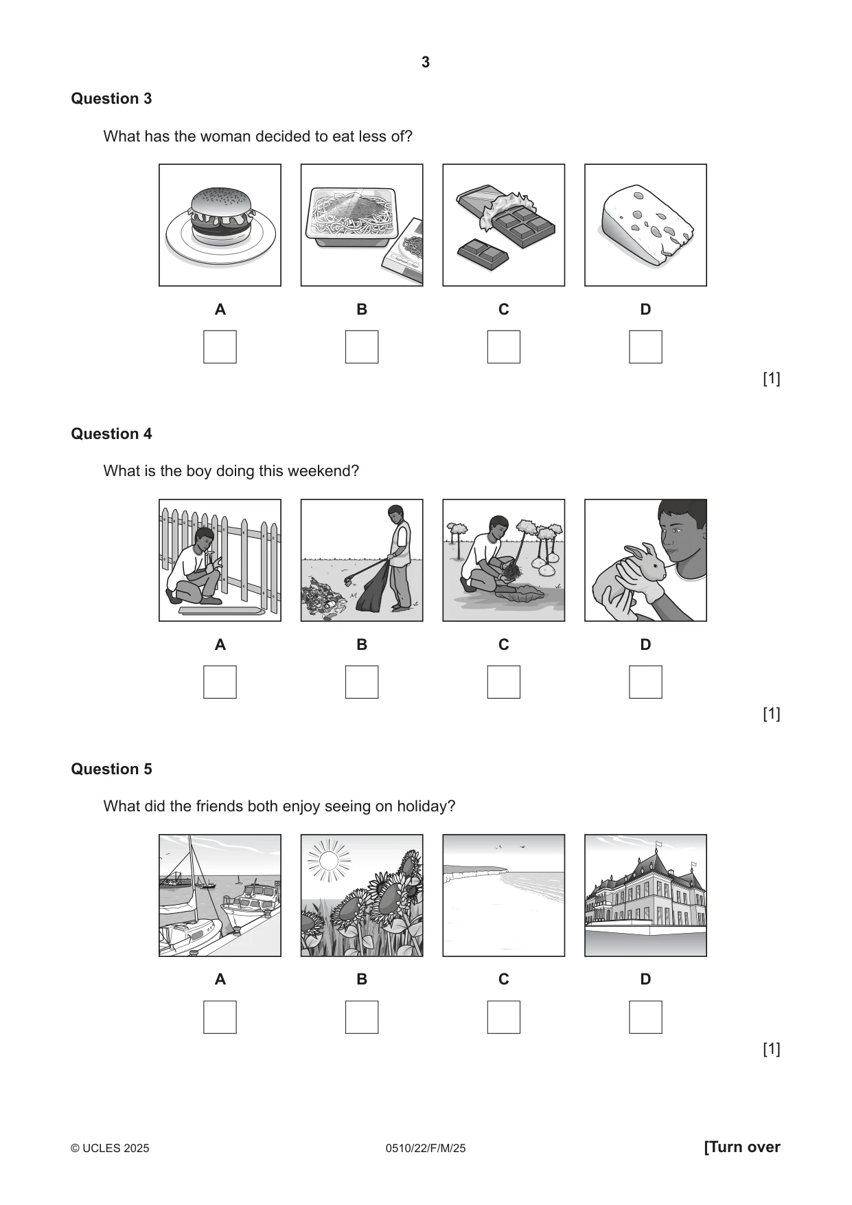 Cambridge IGCSE English - Second Language (oral endorsement) 0510 2025 Feb/March Paper 2 · Variant 2 question paper, page 3 of 16