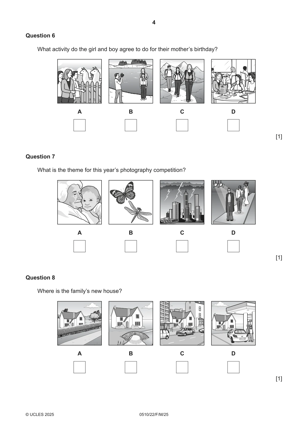 Cambridge IGCSE English - Second Language (oral endorsement) 0510 2025 Feb/March Paper 2 · Variant 2 question paper, page 4 of 16