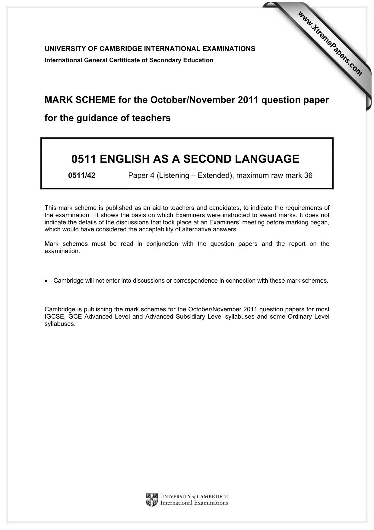 Mark scheme, page 1 of 14