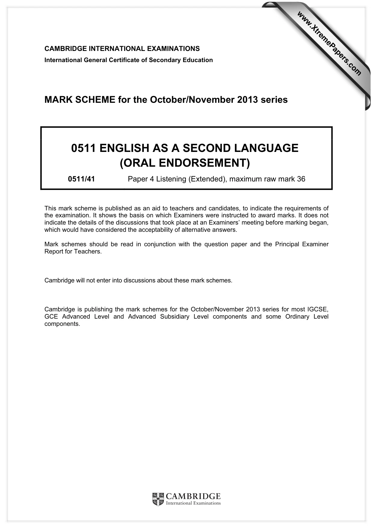 Mark scheme, page 1 of 16