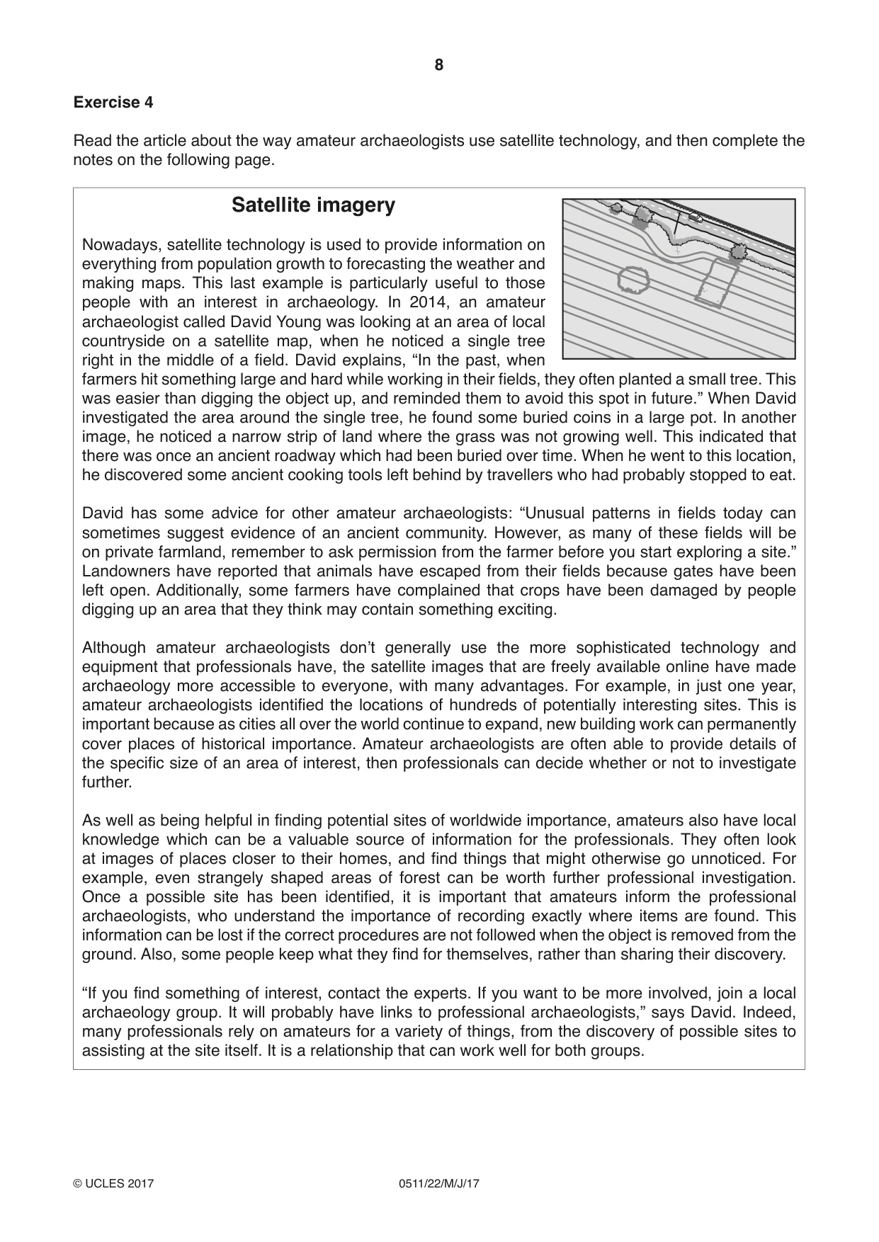 Cambridge IGCSE English - Second Language (count-in oral) 0511 2017 May/June Paper 2 · Variant 2 question paper, page 8 of 16
