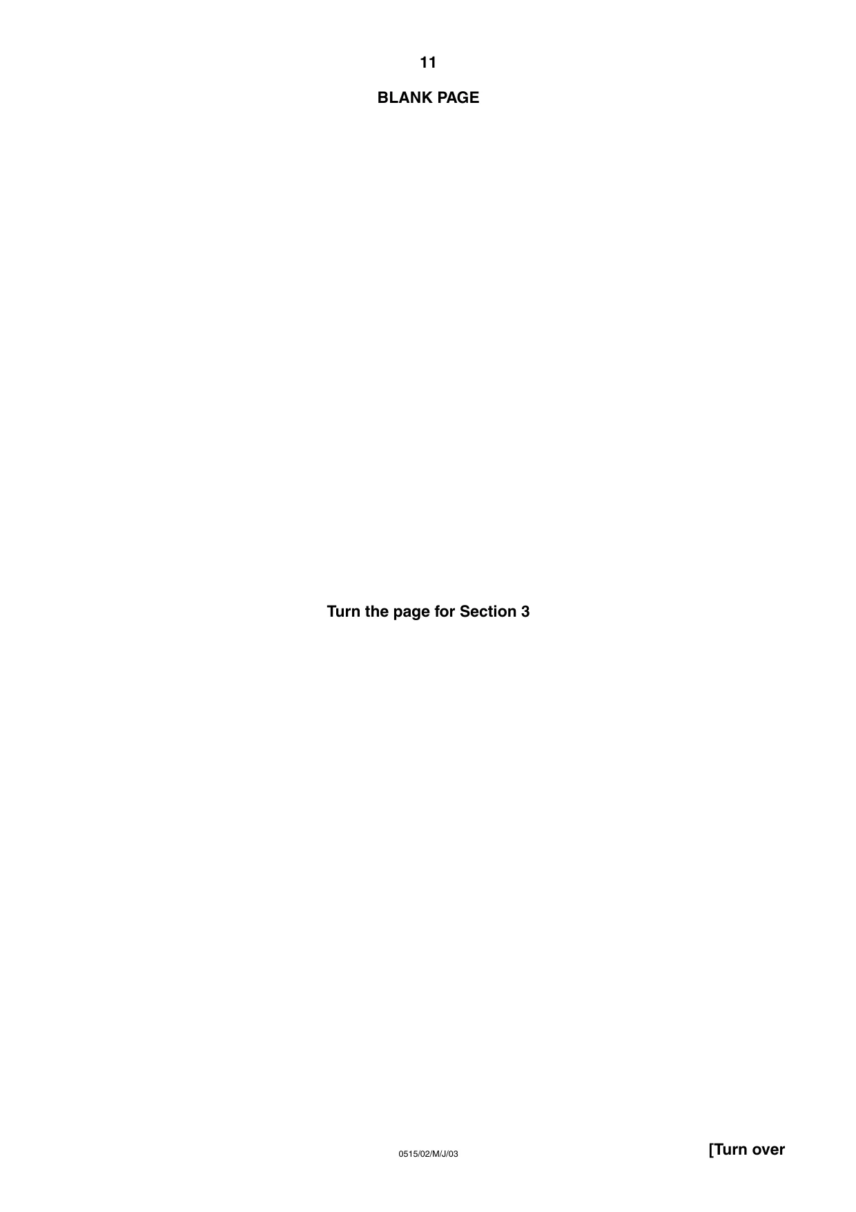 Cambridge IGCSE Dutch - Foreign Language 0515 2003 May/June Paper 2 · Variant 1 question paper, page 11 of 16