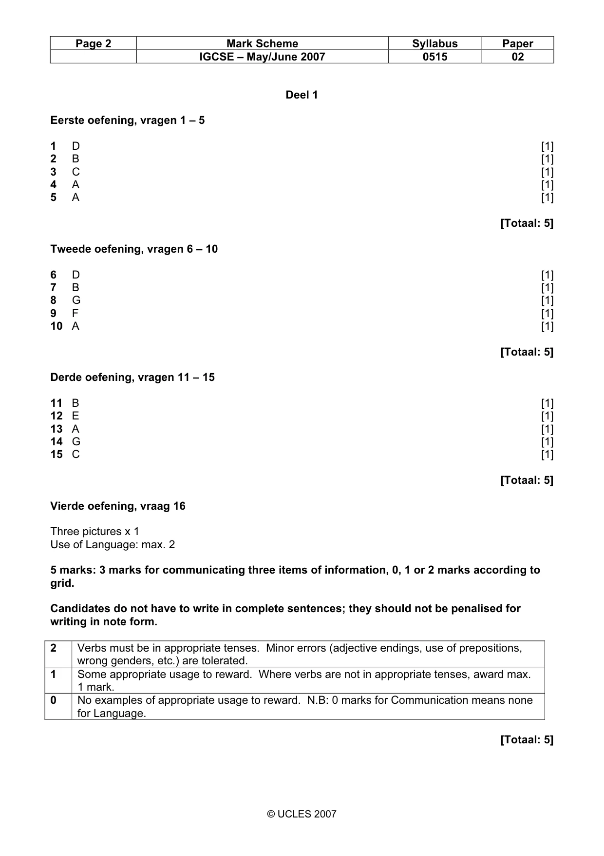 Mark scheme, page 2 of 12