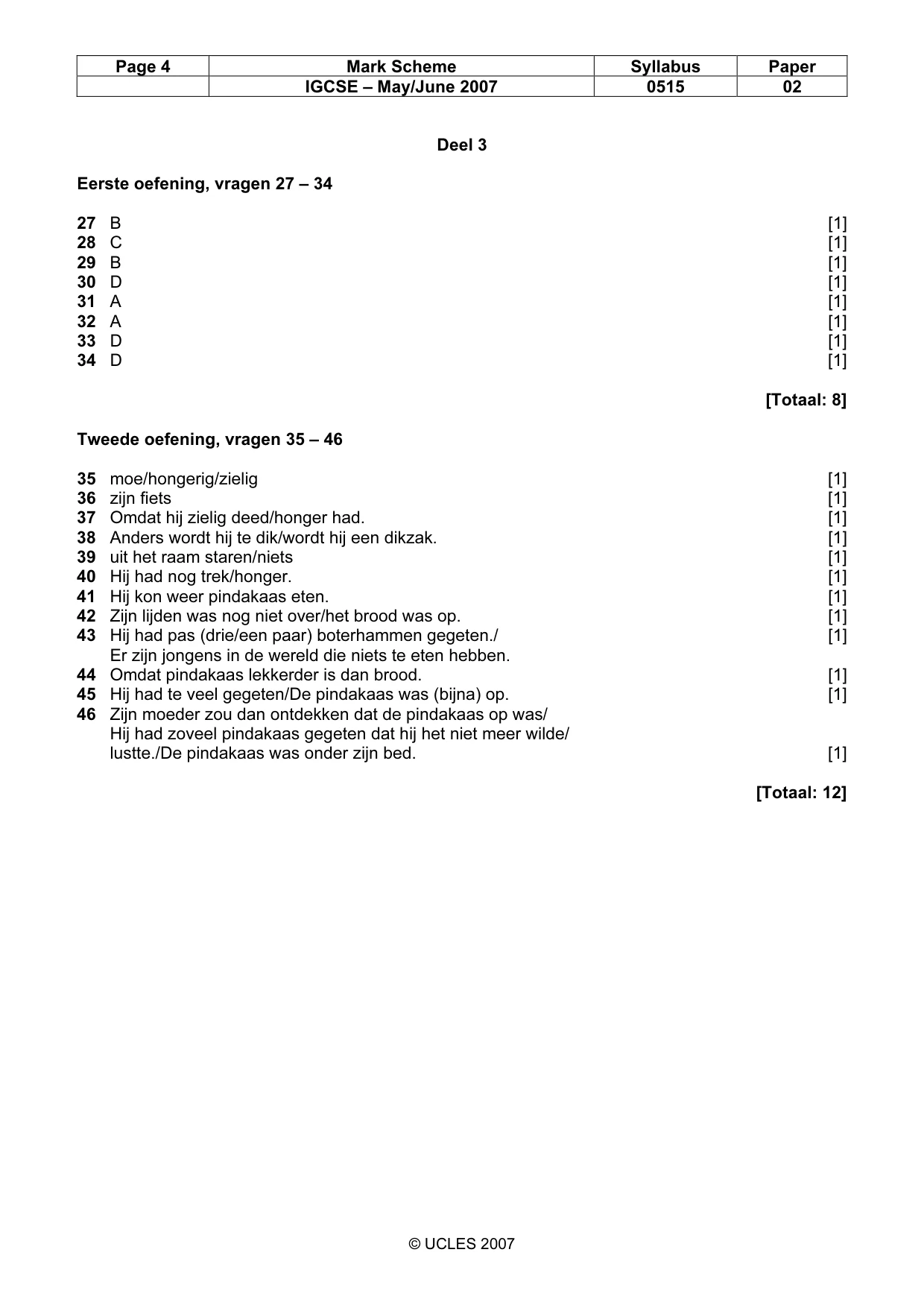 Mark scheme, page 4 of 12