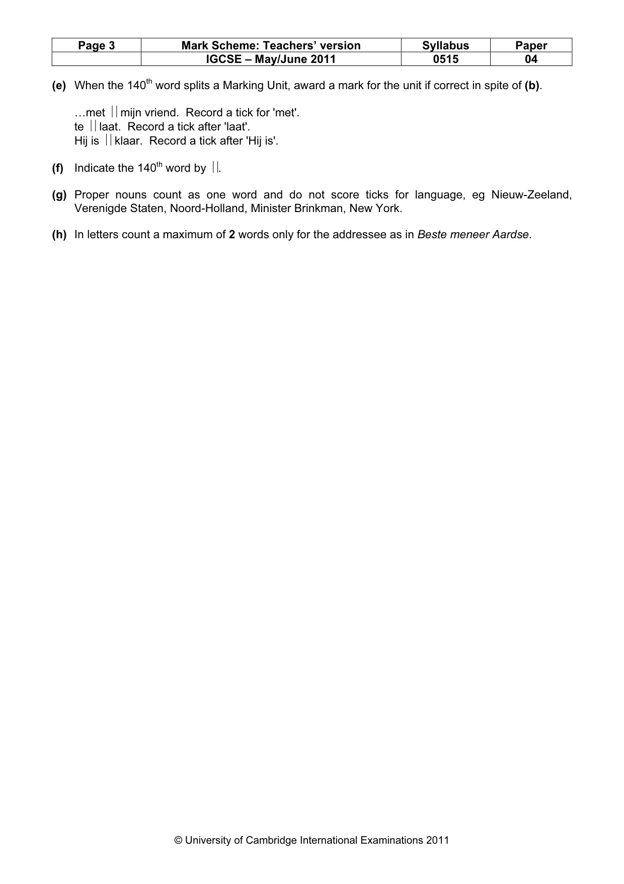 Mark scheme, page 3 of 14